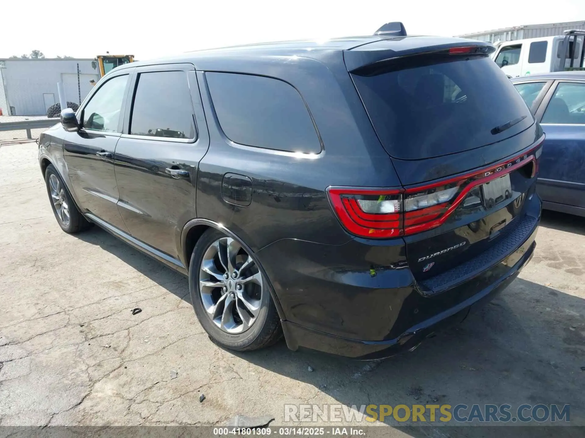 3 Photograph of a damaged car 1C4RDJDG2LC261531 DODGE DURANGO 2020