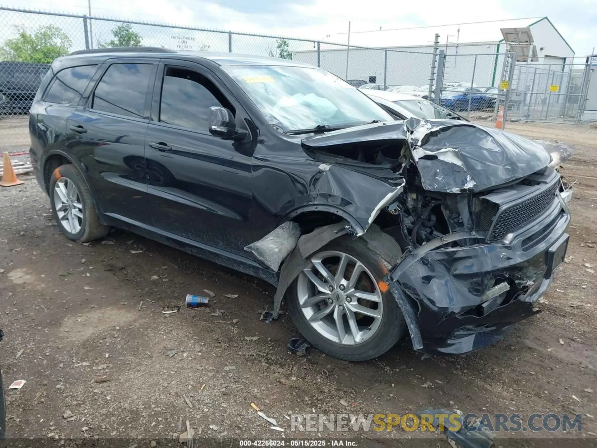 1 Photograph of a damaged car 1C4RDJDG3LC107443 DODGE DURANGO 2020