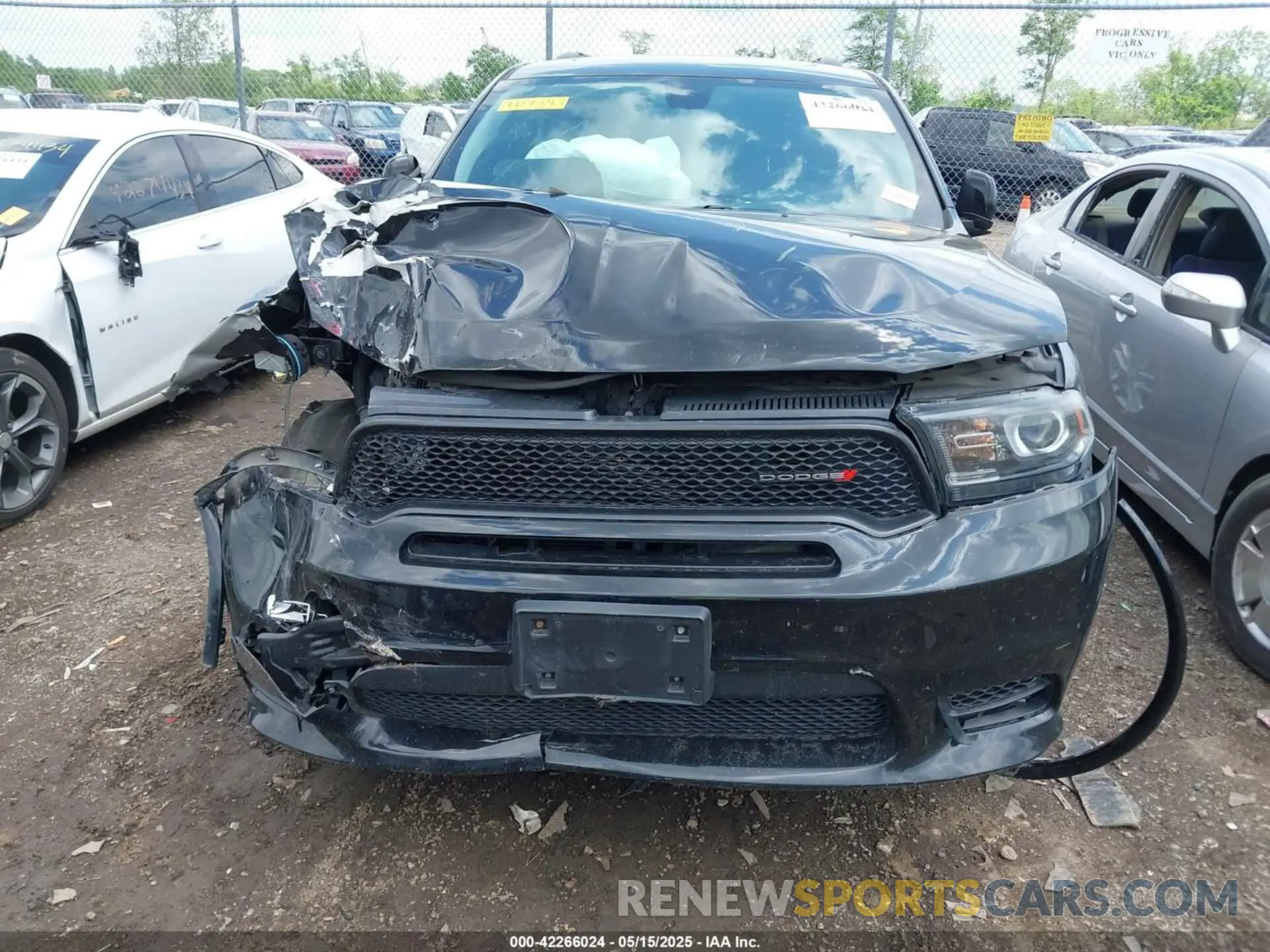 6 Photograph of a damaged car 1C4RDJDG3LC107443 DODGE DURANGO 2020