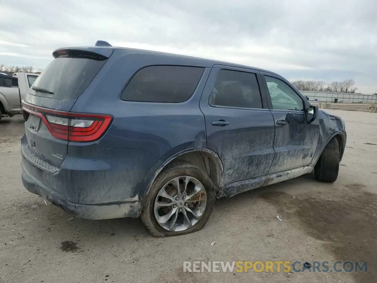 3 Photograph of a damaged car 1C4RDJDG3LC247539 DODGE DURANGO 2020
