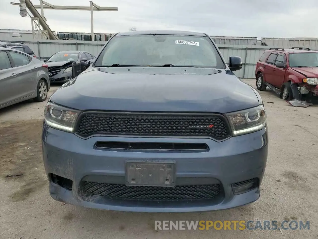 5 Photograph of a damaged car 1C4RDJDG3LC247539 DODGE DURANGO 2020