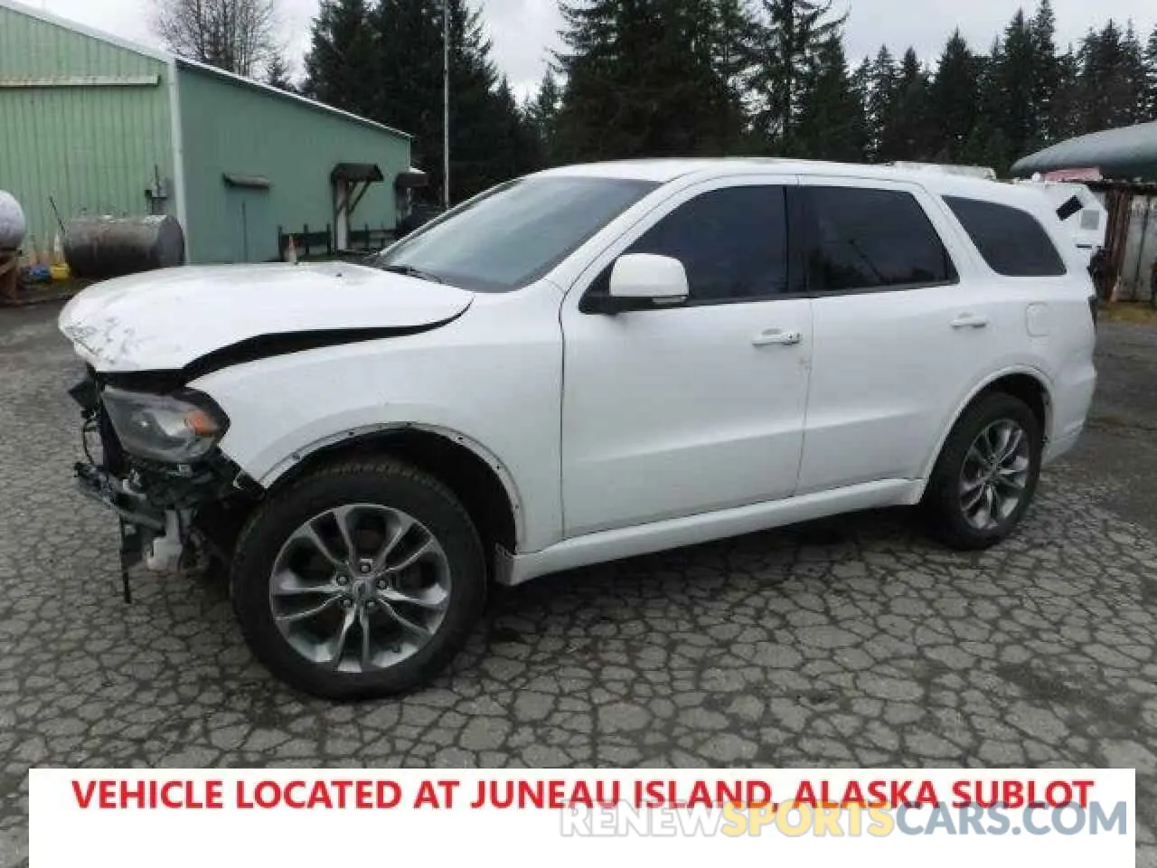 1 Photograph of a damaged car 1C4RDJDG3LC260503 DODGE DURANGO 2020