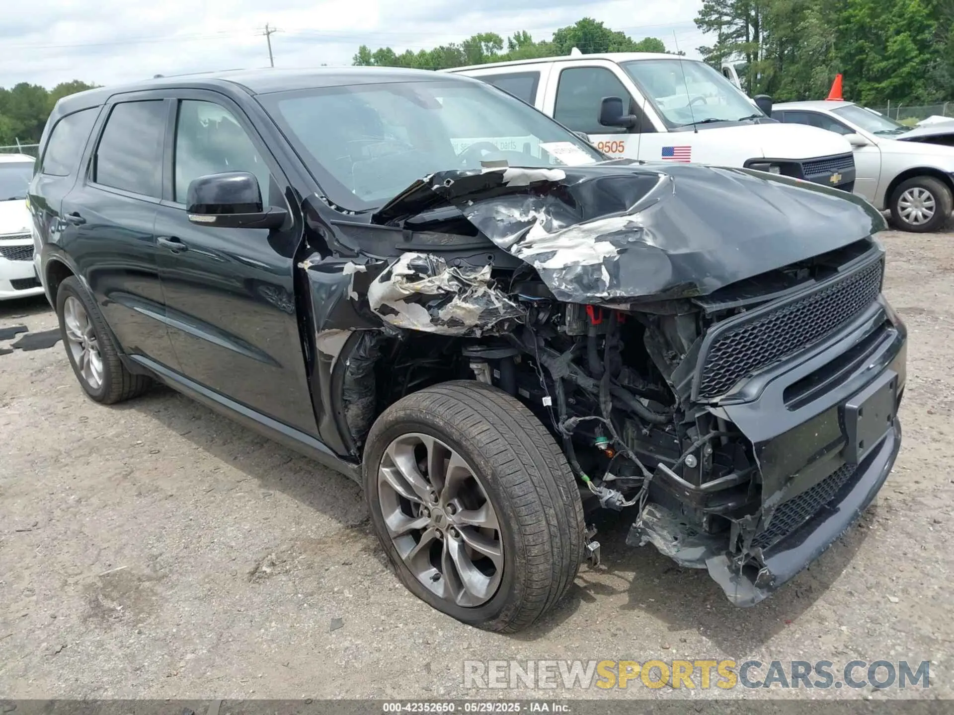 1 Photograph of a damaged car 1C4RDJDG3LC339489 DODGE DURANGO 2020