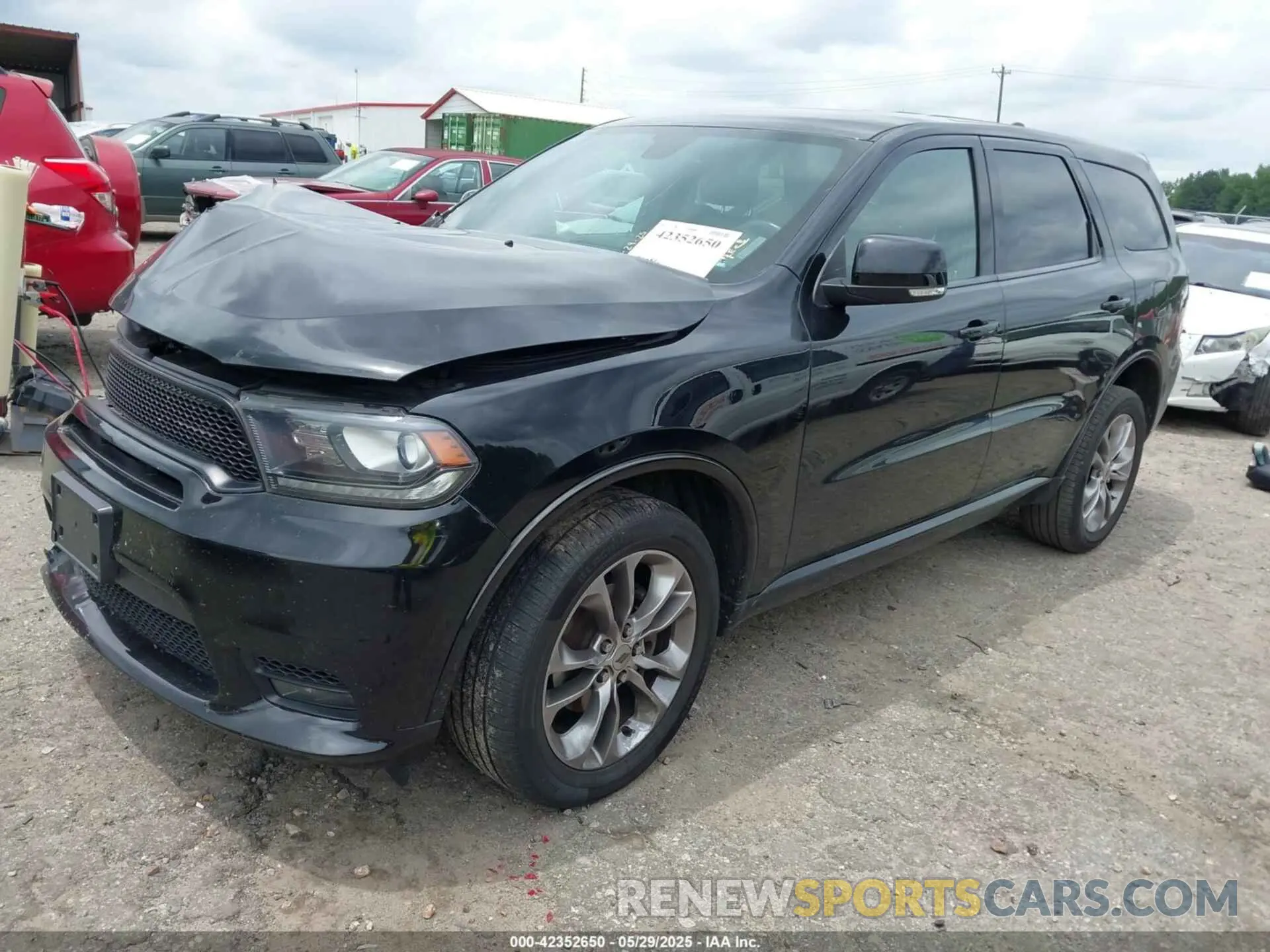 2 Photograph of a damaged car 1C4RDJDG3LC339489 DODGE DURANGO 2020