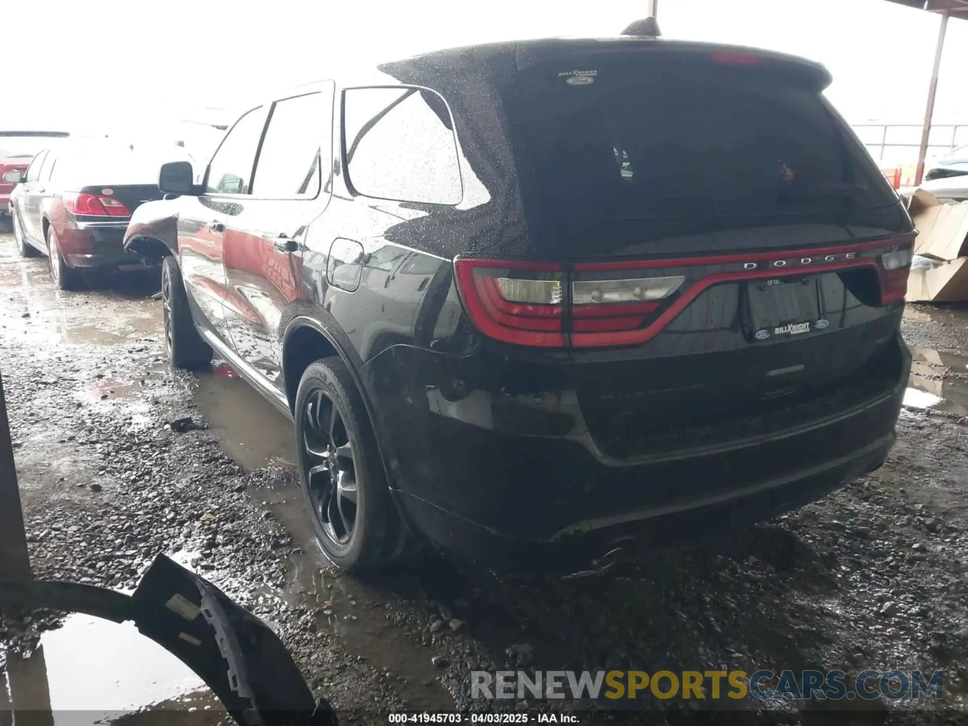 3 Photograph of a damaged car 1C4RDJDG3LC342604 DODGE DURANGO 2020