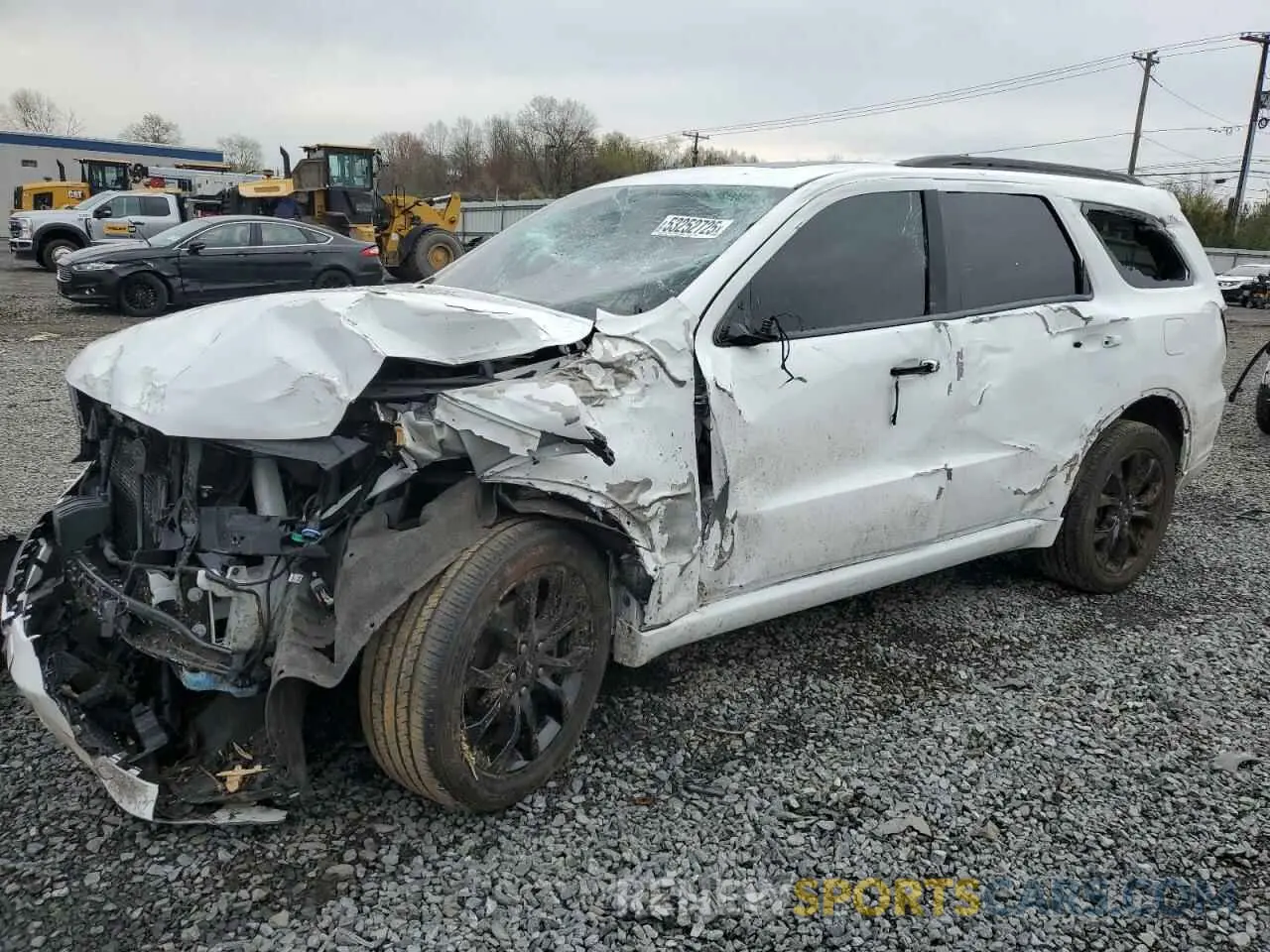 1 Photograph of a damaged car 1C4RDJDG3LC373920 DODGE DURANGO 2020