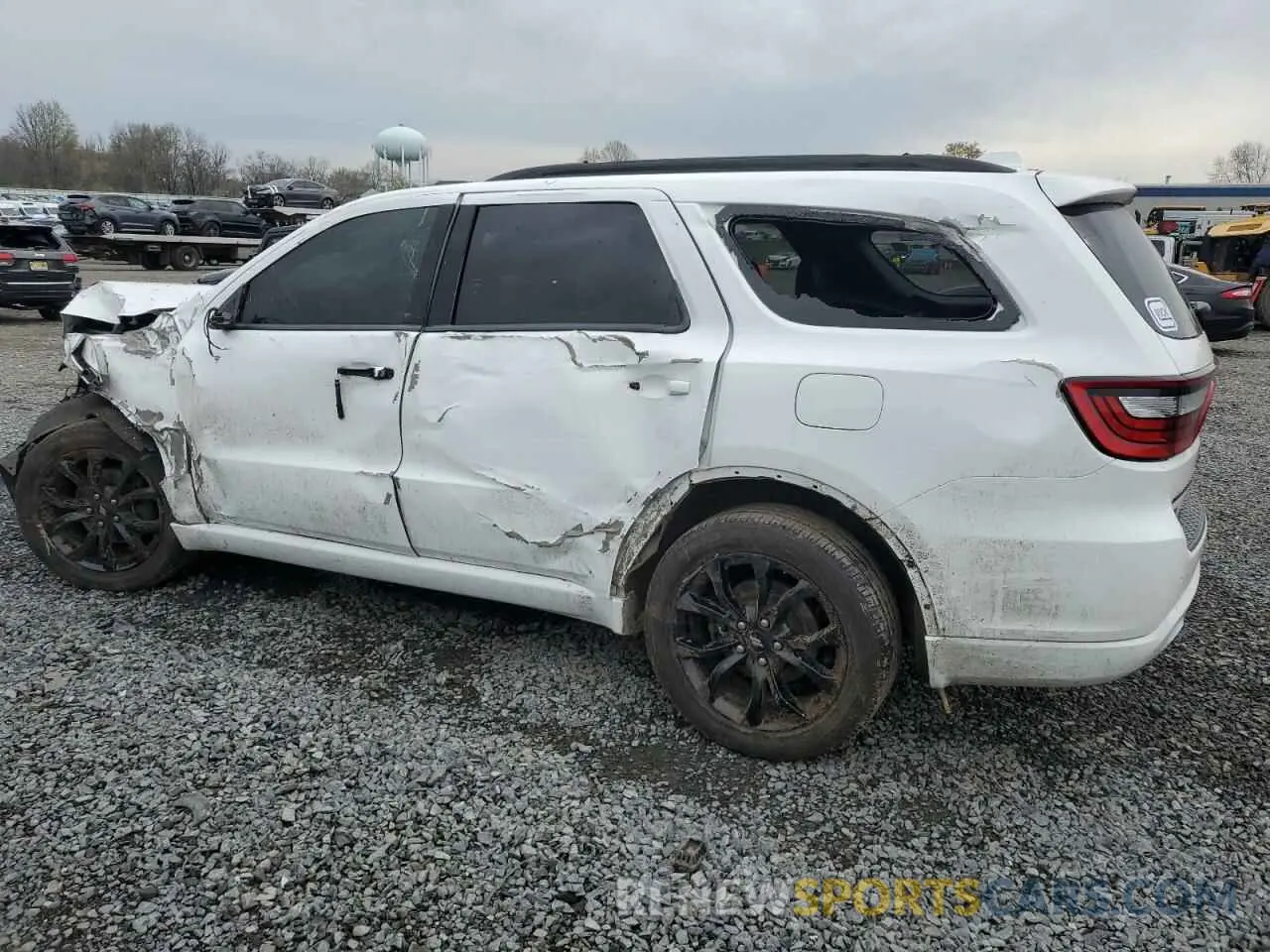 2 Photograph of a damaged car 1C4RDJDG3LC373920 DODGE DURANGO 2020
