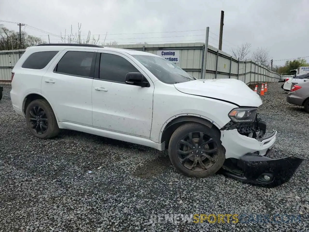 4 Photograph of a damaged car 1C4RDJDG3LC373920 DODGE DURANGO 2020