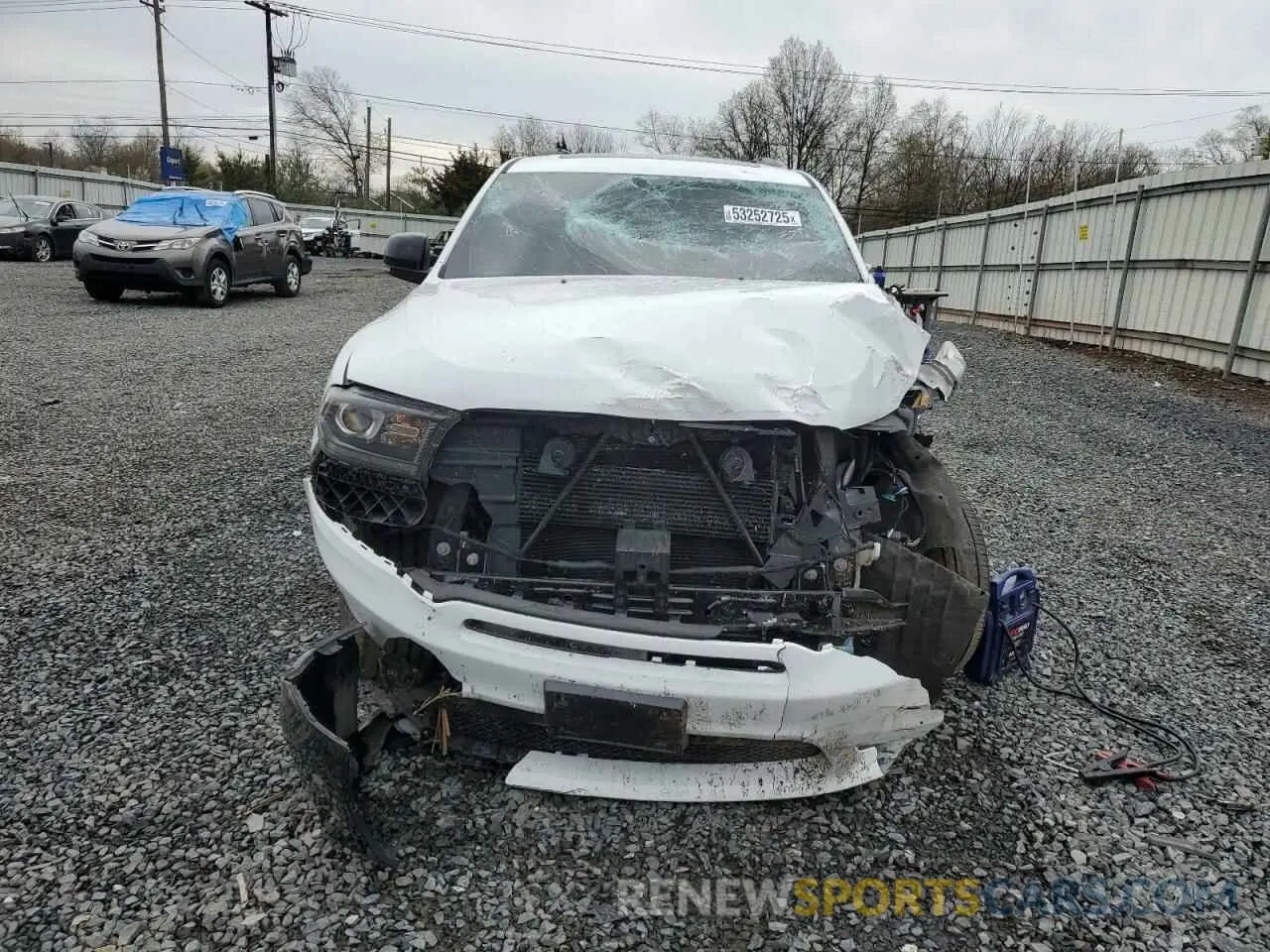 5 Photograph of a damaged car 1C4RDJDG3LC373920 DODGE DURANGO 2020