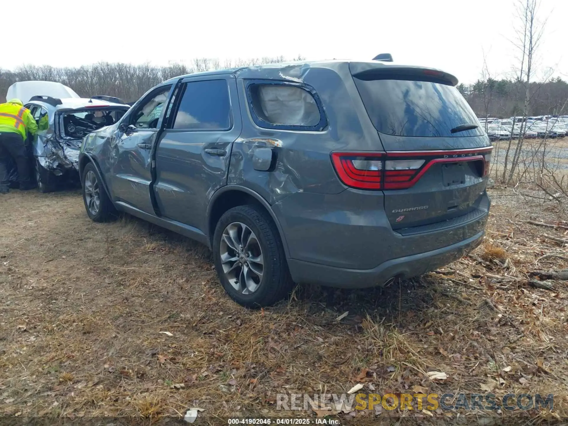 3 Photograph of a damaged car 1C4RDJDG4LC116376 DODGE DURANGO 2020