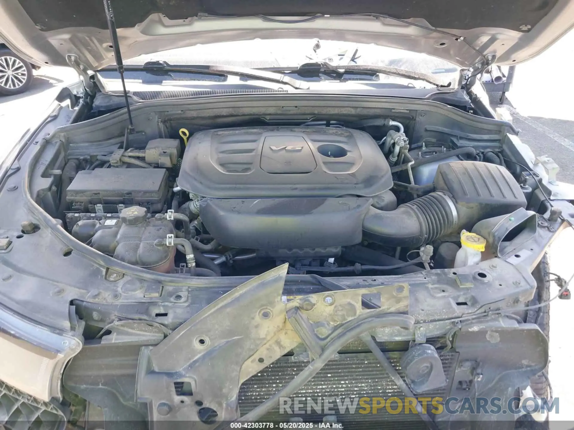 10 Photograph of a damaged car 1C4RDJDG4LC258601 DODGE DURANGO 2020