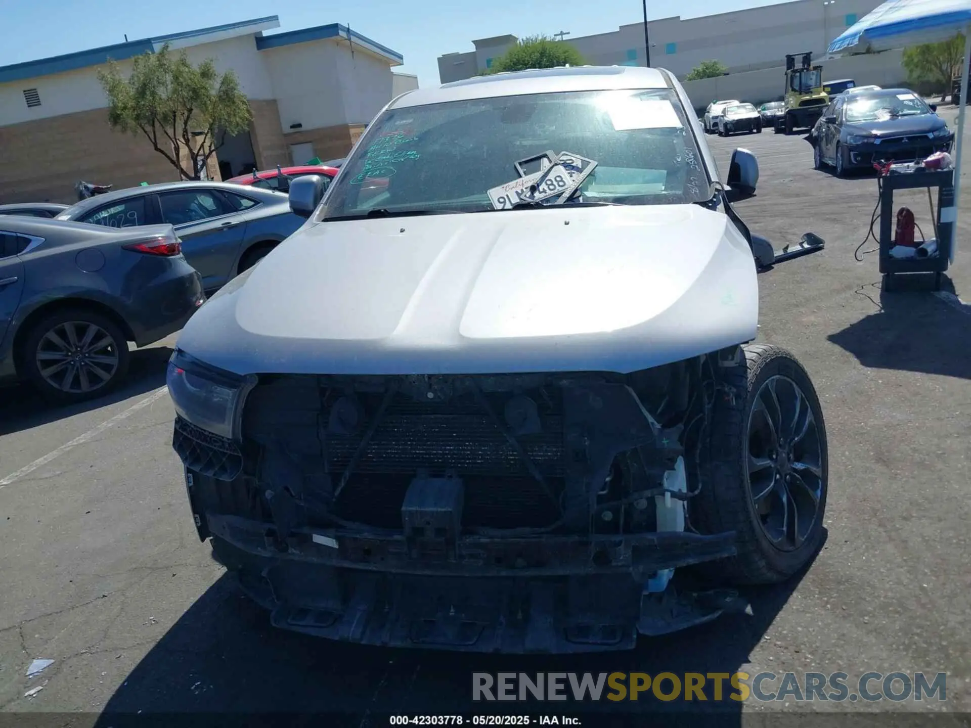 13 Photograph of a damaged car 1C4RDJDG4LC258601 DODGE DURANGO 2020
