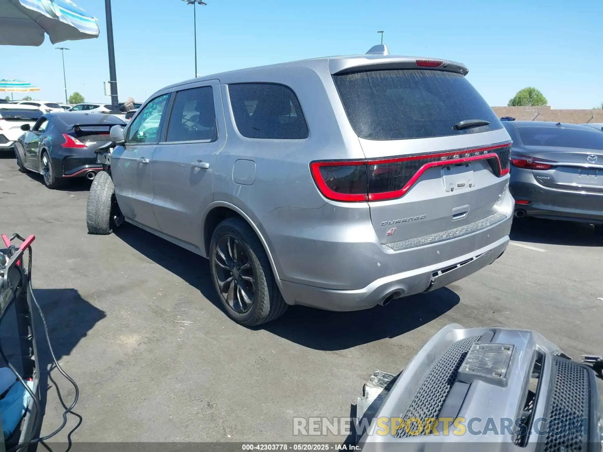 3 Photograph of a damaged car 1C4RDJDG4LC258601 DODGE DURANGO 2020