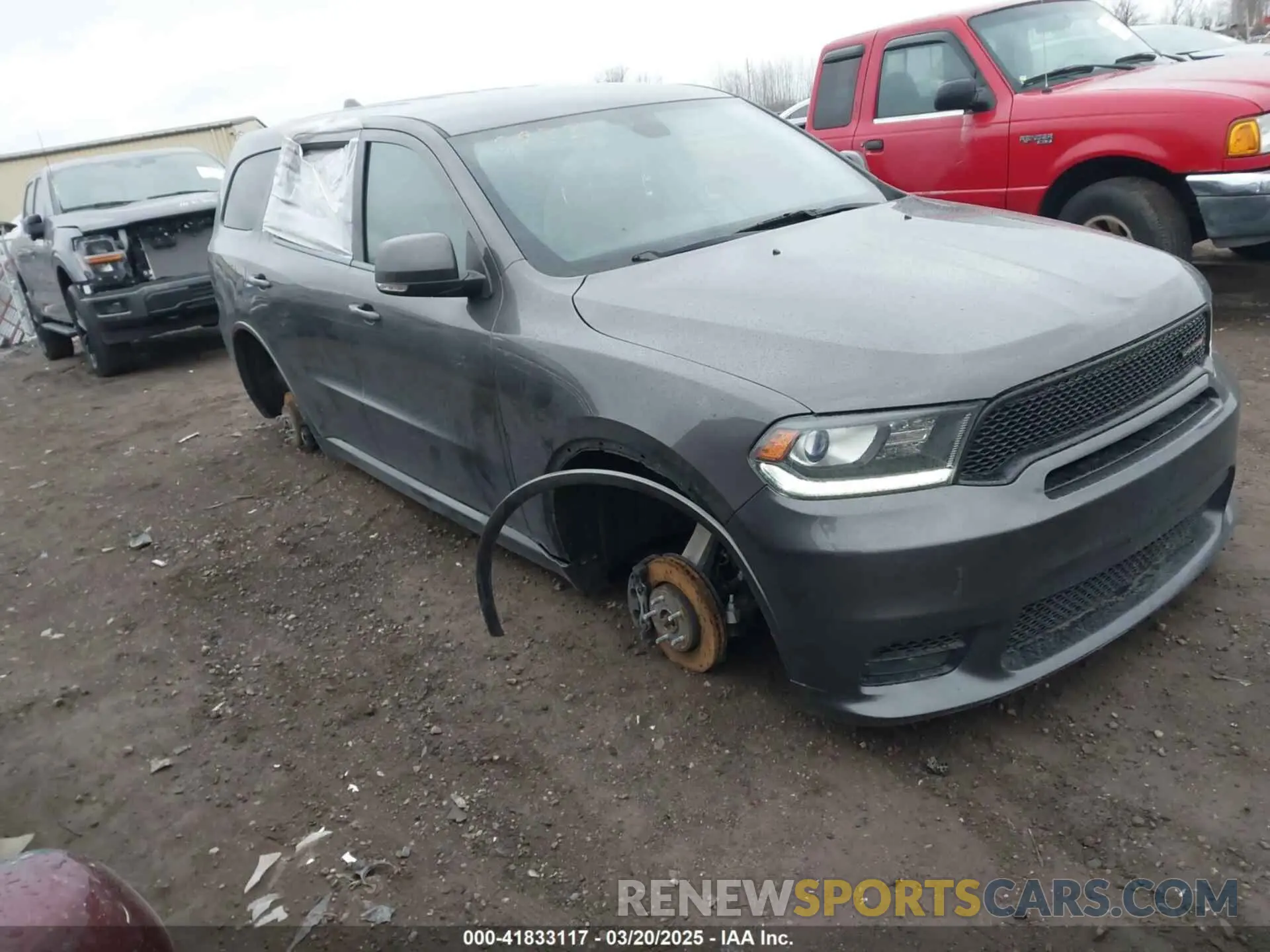 1 Photograph of a damaged car 1C4RDJDG4LC260932 DODGE DURANGO 2020