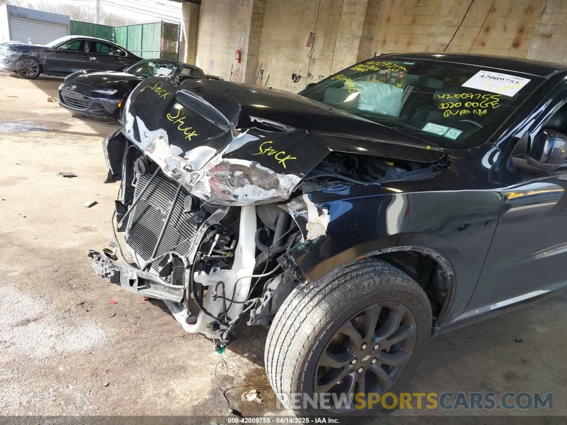 6 Photograph of a damaged car 1C4RDJDG4LC302306 DODGE DURANGO 2020