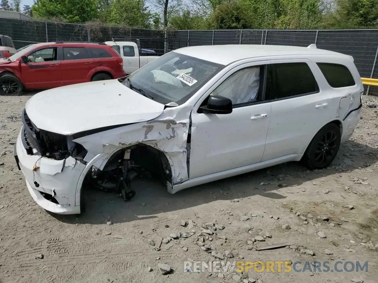 1 Photograph of a damaged car 1C4RDJDG4LC372775 DODGE DURANGO 2020