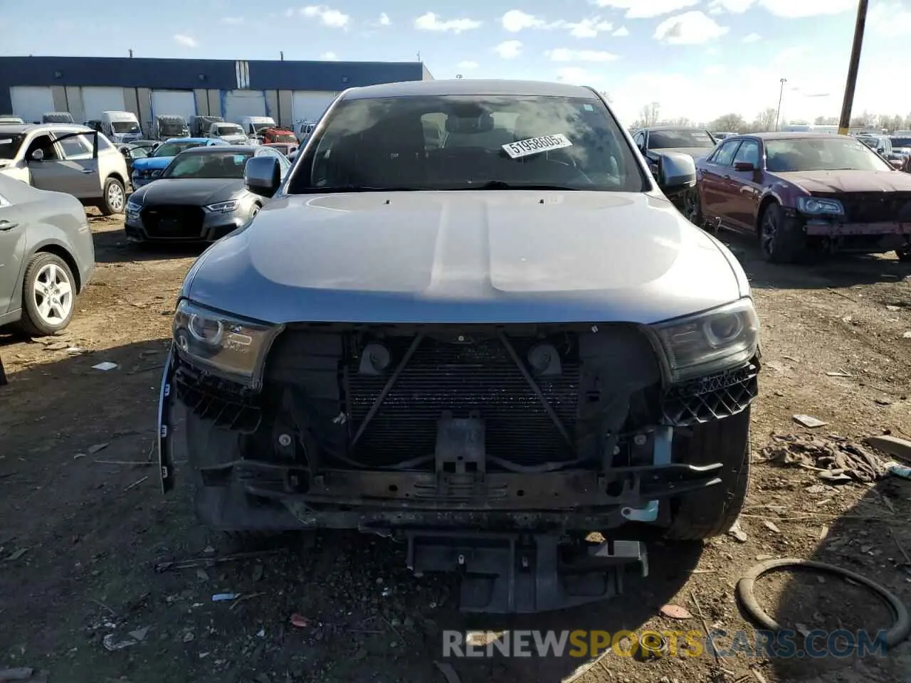 5 Photograph of a damaged car 1C4RDJDG5LC286200 DODGE DURANGO 2020