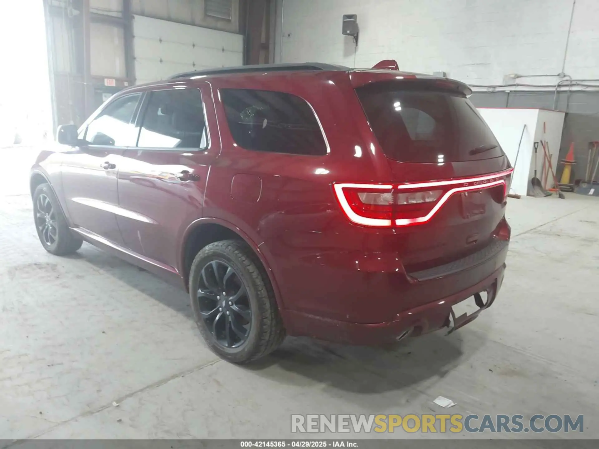 3 Photograph of a damaged car 1C4RDJDG5LC338635 DODGE DURANGO 2020