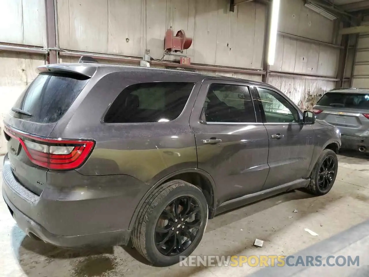 3 Photograph of a damaged car 1C4RDJDG6LC102995 DODGE DURANGO 2020