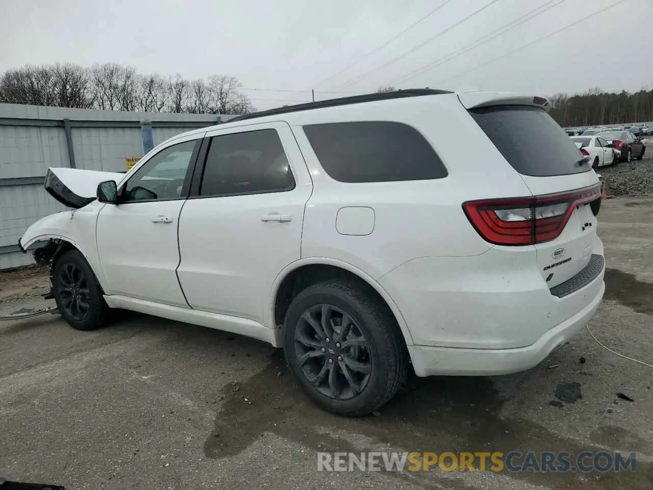 2 Photograph of a damaged car 1C4RDJDG6LC329989 DODGE DURANGO 2020