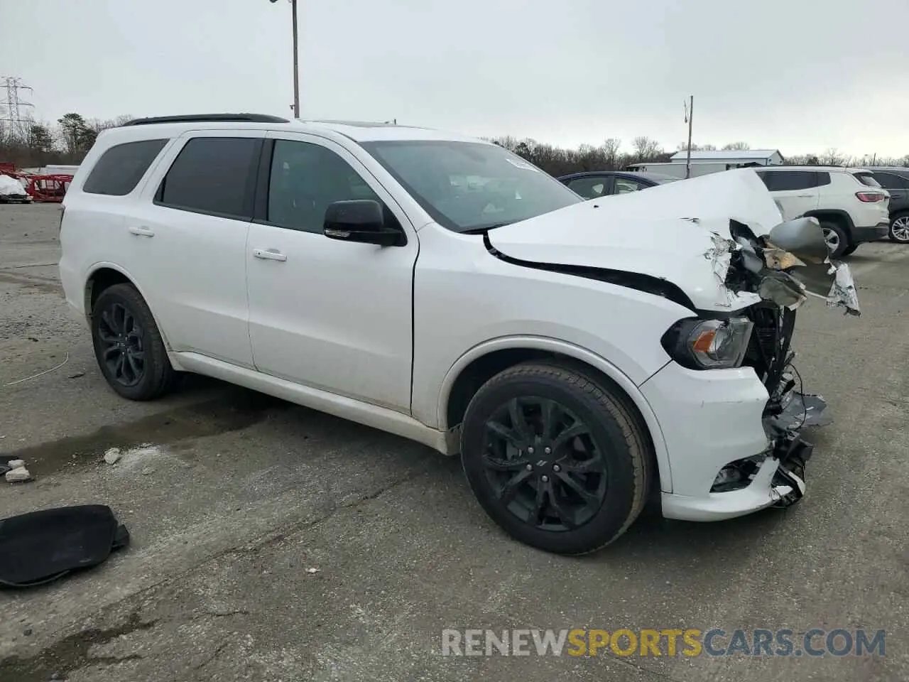 4 Photograph of a damaged car 1C4RDJDG6LC329989 DODGE DURANGO 2020