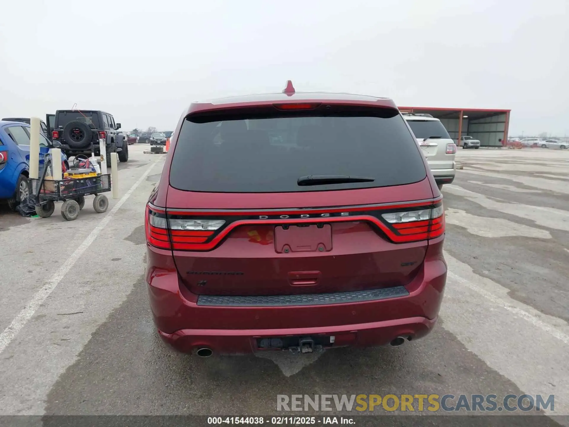 16 Photograph of a damaged car 1C4RDJDG7LC153406 DODGE DURANGO 2020