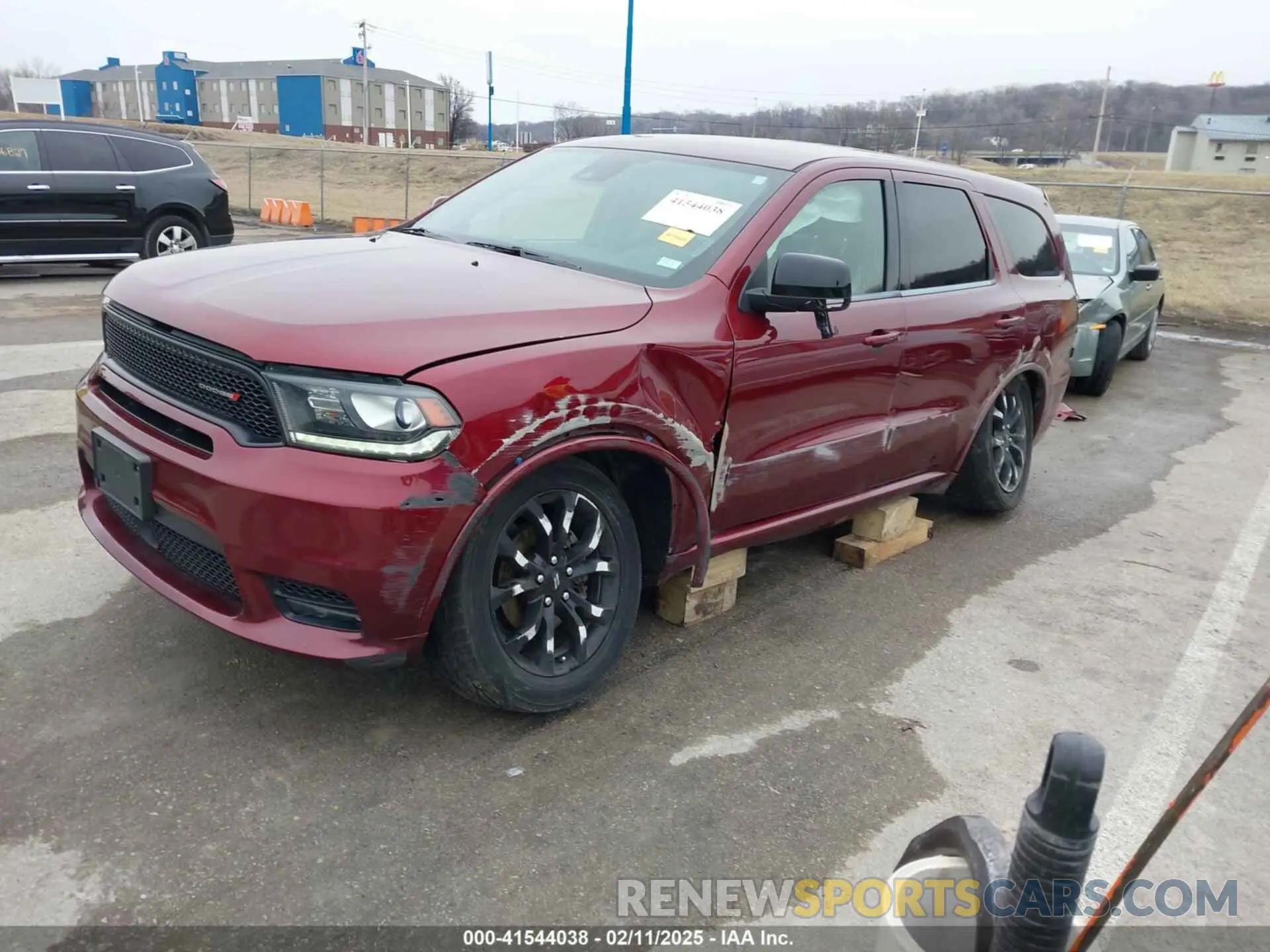 2 Photograph of a damaged car 1C4RDJDG7LC153406 DODGE DURANGO 2020