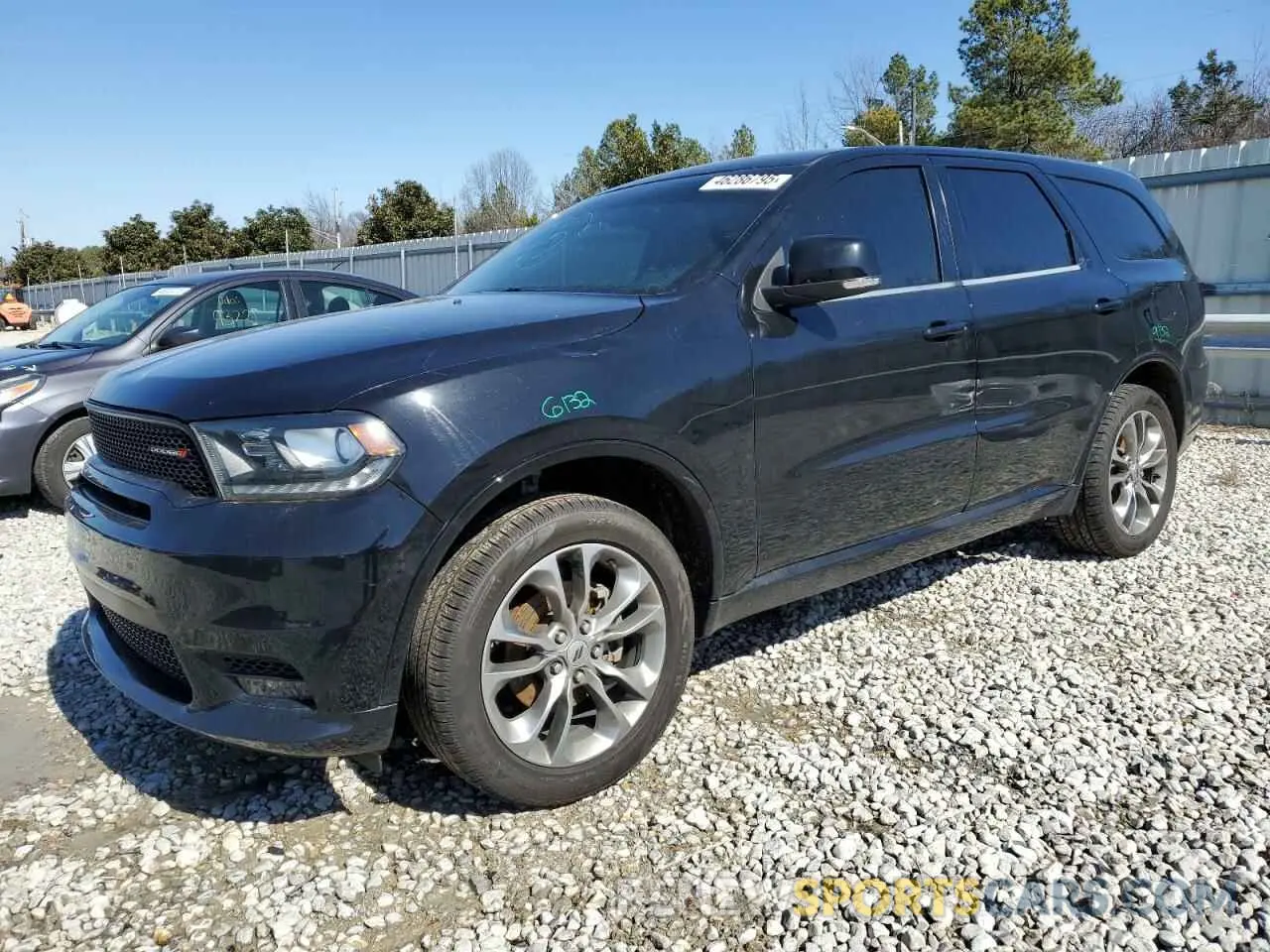1 Photograph of a damaged car 1C4RDJDG7LC260570 DODGE DURANGO 2020