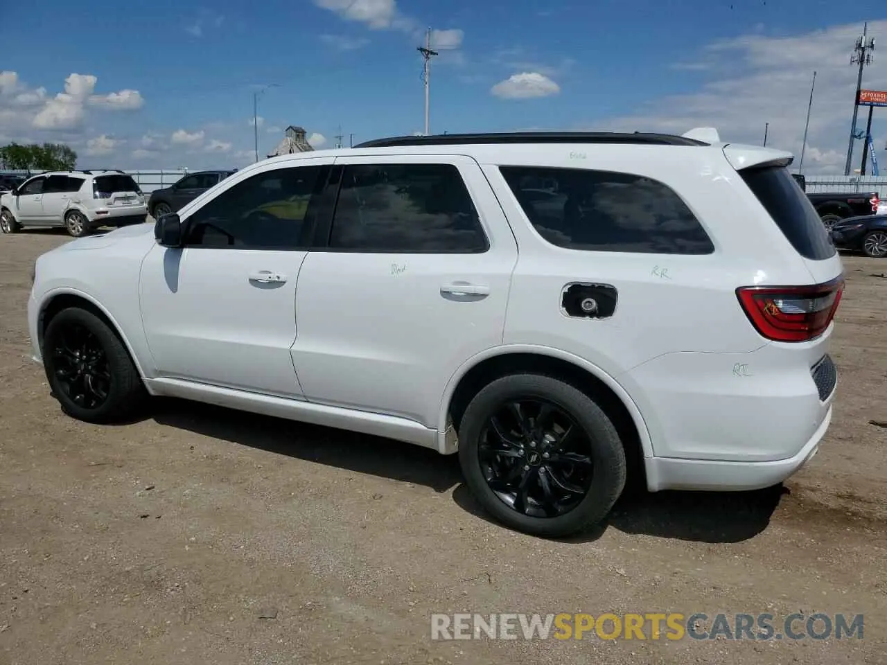 2 Photograph of a damaged car 1C4RDJDG7LC324459 DODGE DURANGO 2020