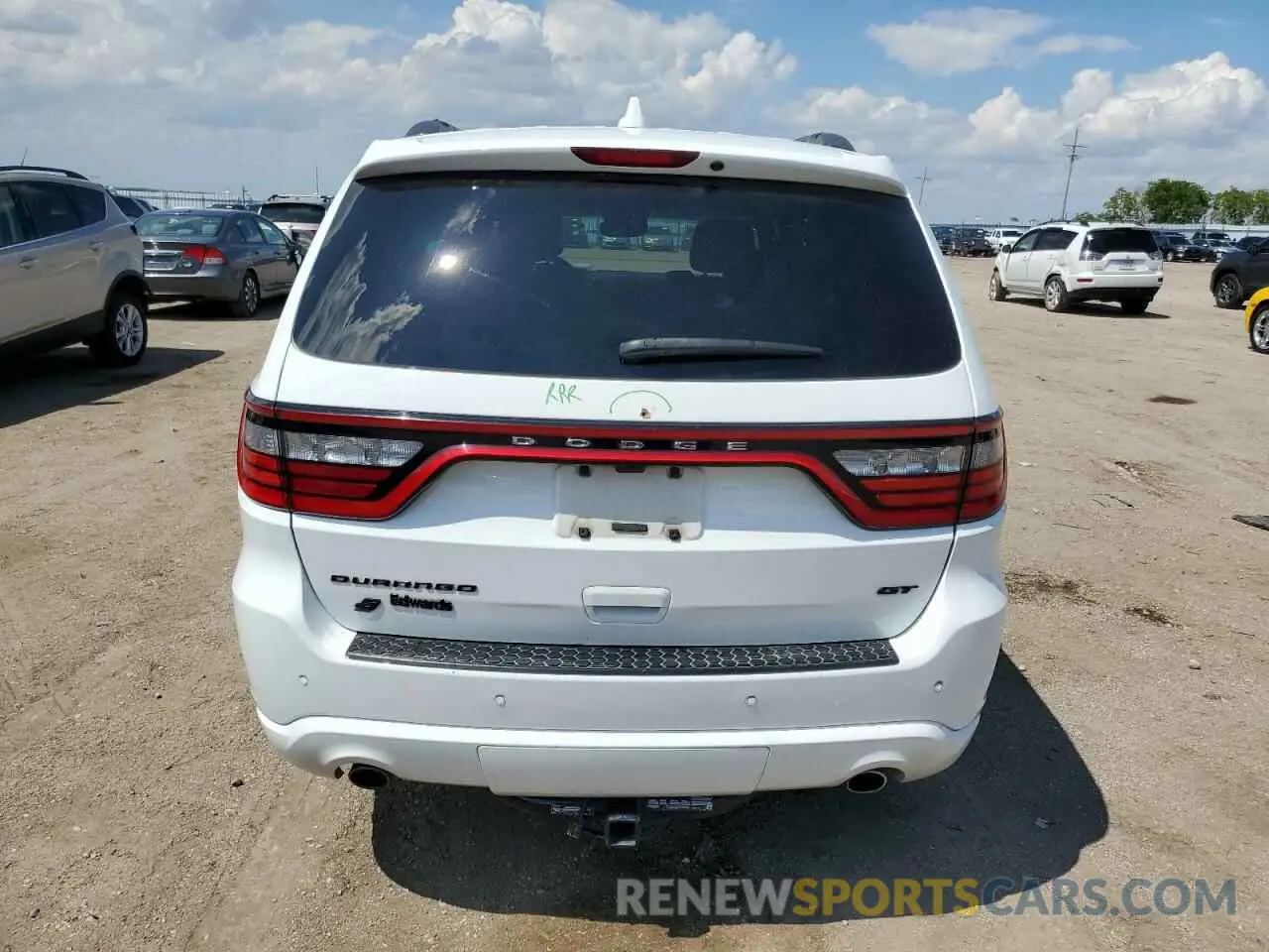 6 Photograph of a damaged car 1C4RDJDG7LC324459 DODGE DURANGO 2020