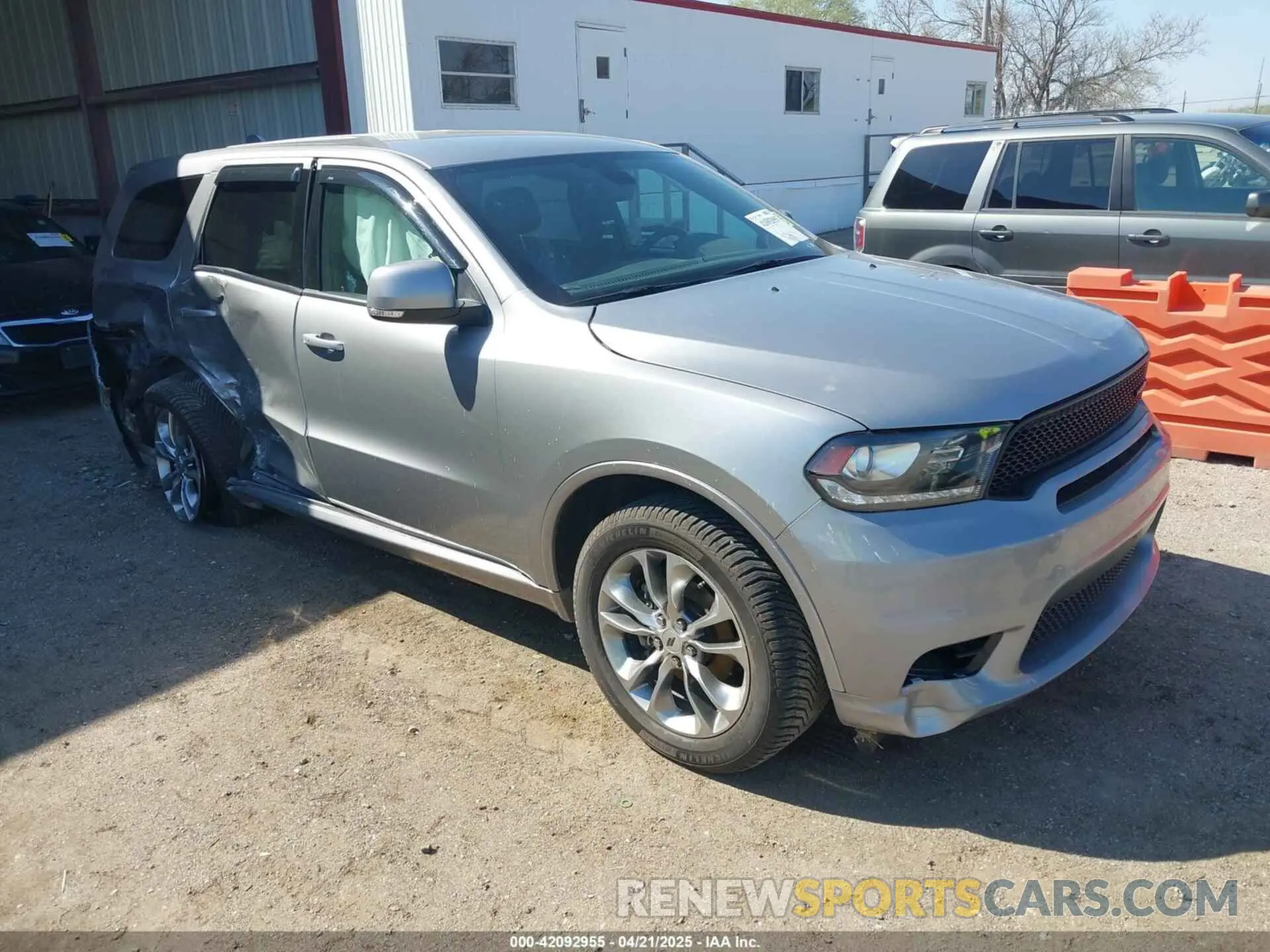 1 Photograph of a damaged car 1C4RDJDG8LC260402 DODGE DURANGO 2020