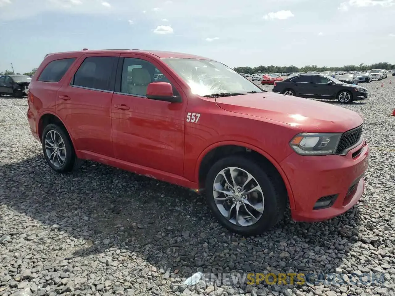 4 Photograph of a damaged car 1C4RDJDG9LC205229 DODGE DURANGO 2020