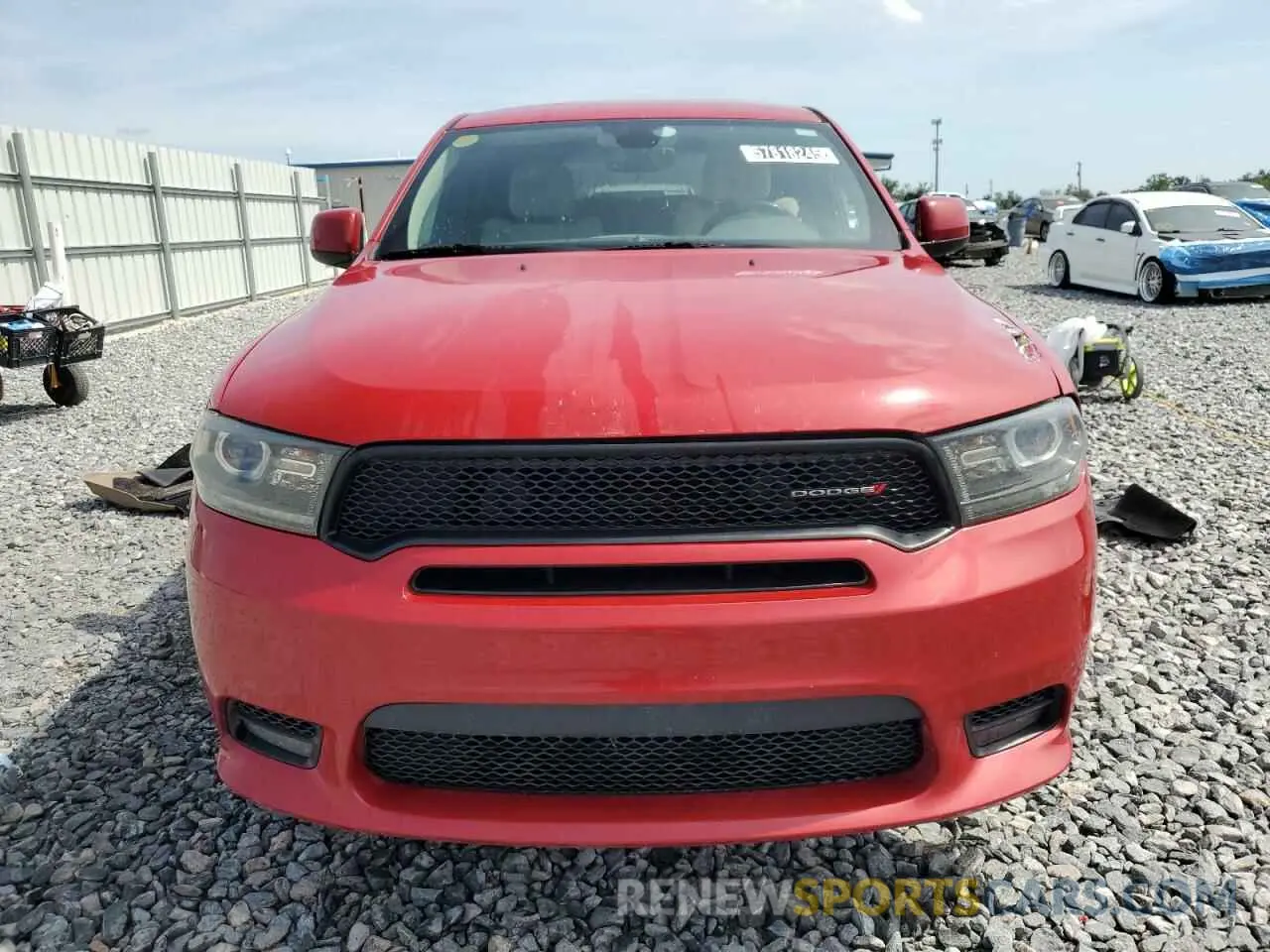 5 Photograph of a damaged car 1C4RDJDG9LC205229 DODGE DURANGO 2020