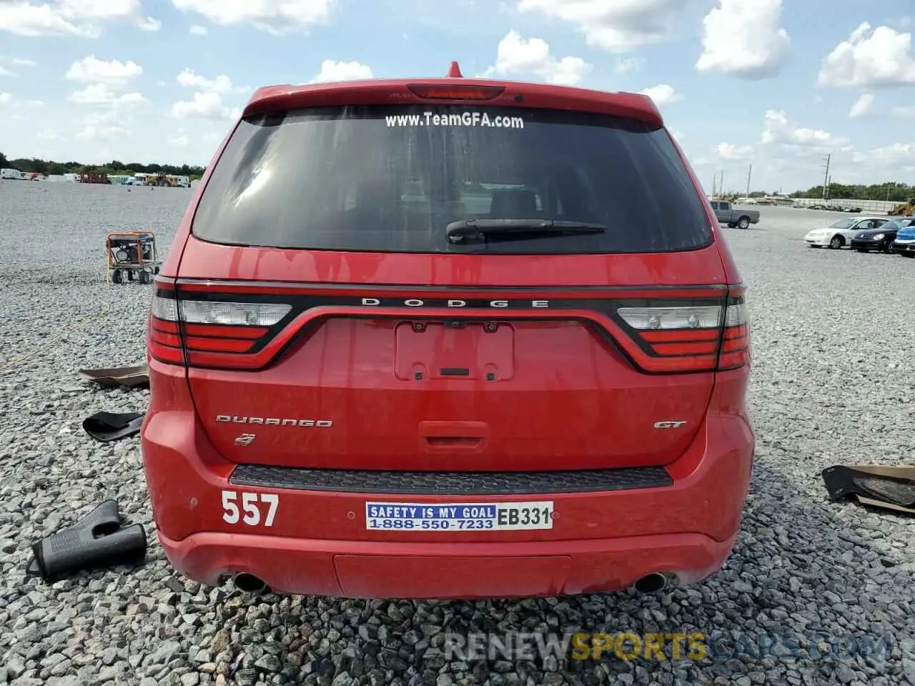 6 Photograph of a damaged car 1C4RDJDG9LC205229 DODGE DURANGO 2020