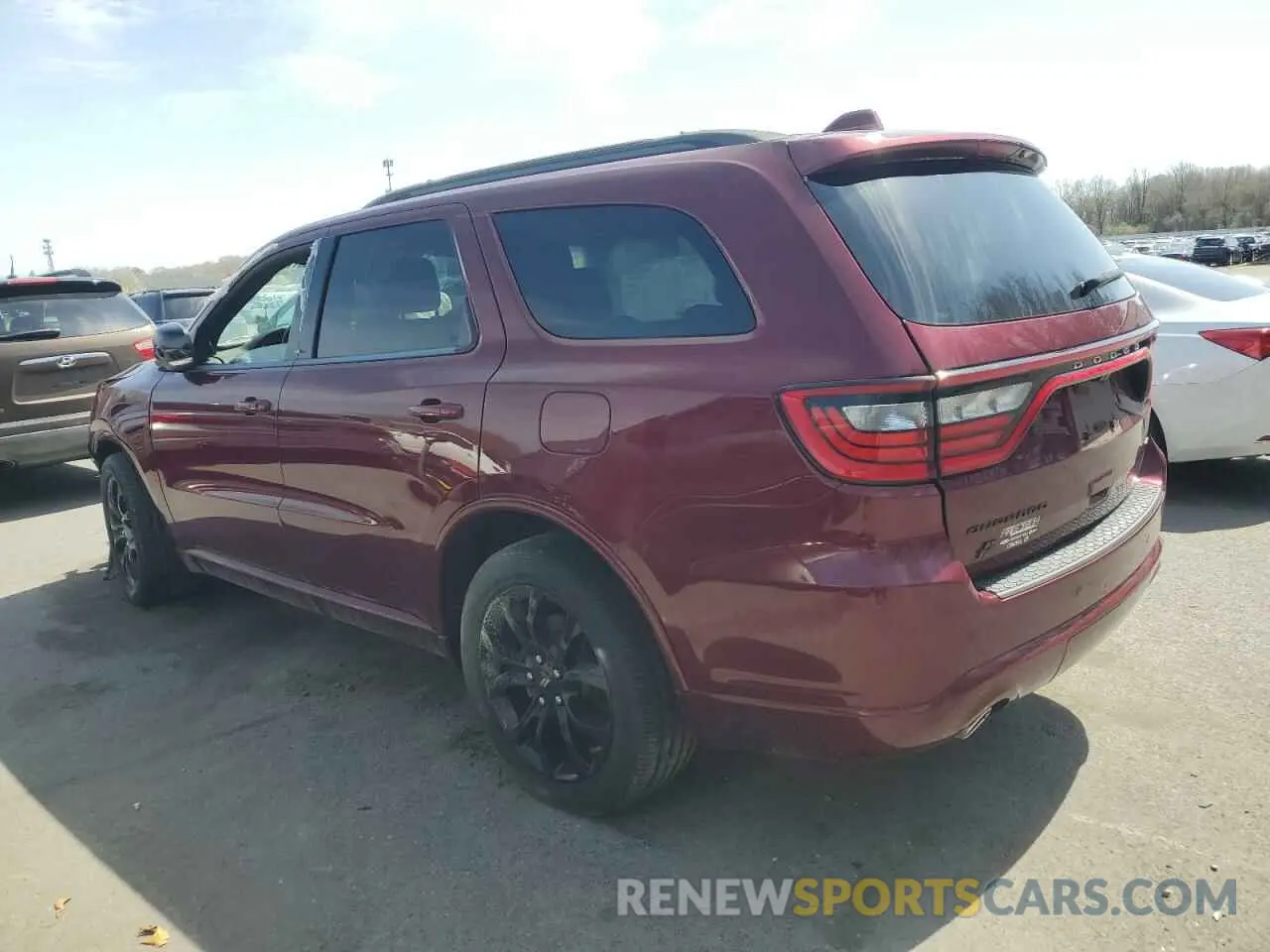 2 Photograph of a damaged car 1C4RDJDG9LC352621 DODGE DURANGO 2020