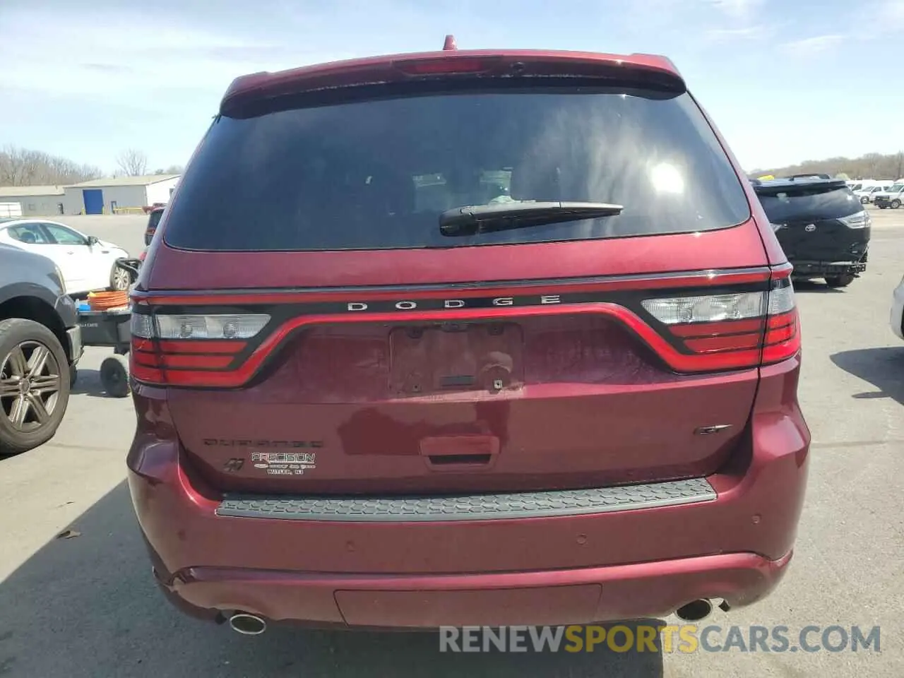 6 Photograph of a damaged car 1C4RDJDG9LC352621 DODGE DURANGO 2020