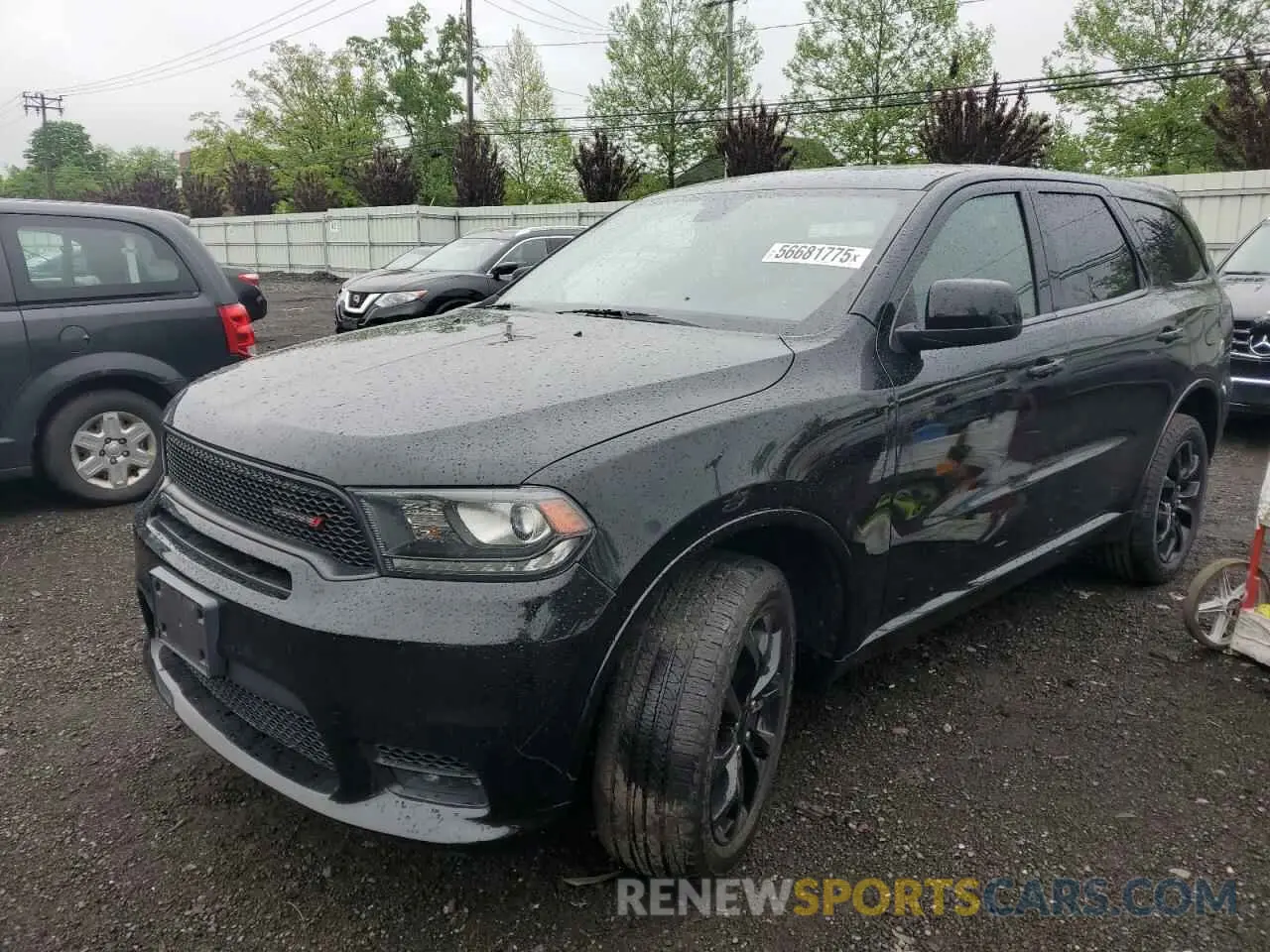 1 Photograph of a damaged car 1C4RDJDGXLC103079 DODGE DURANGO 2020
