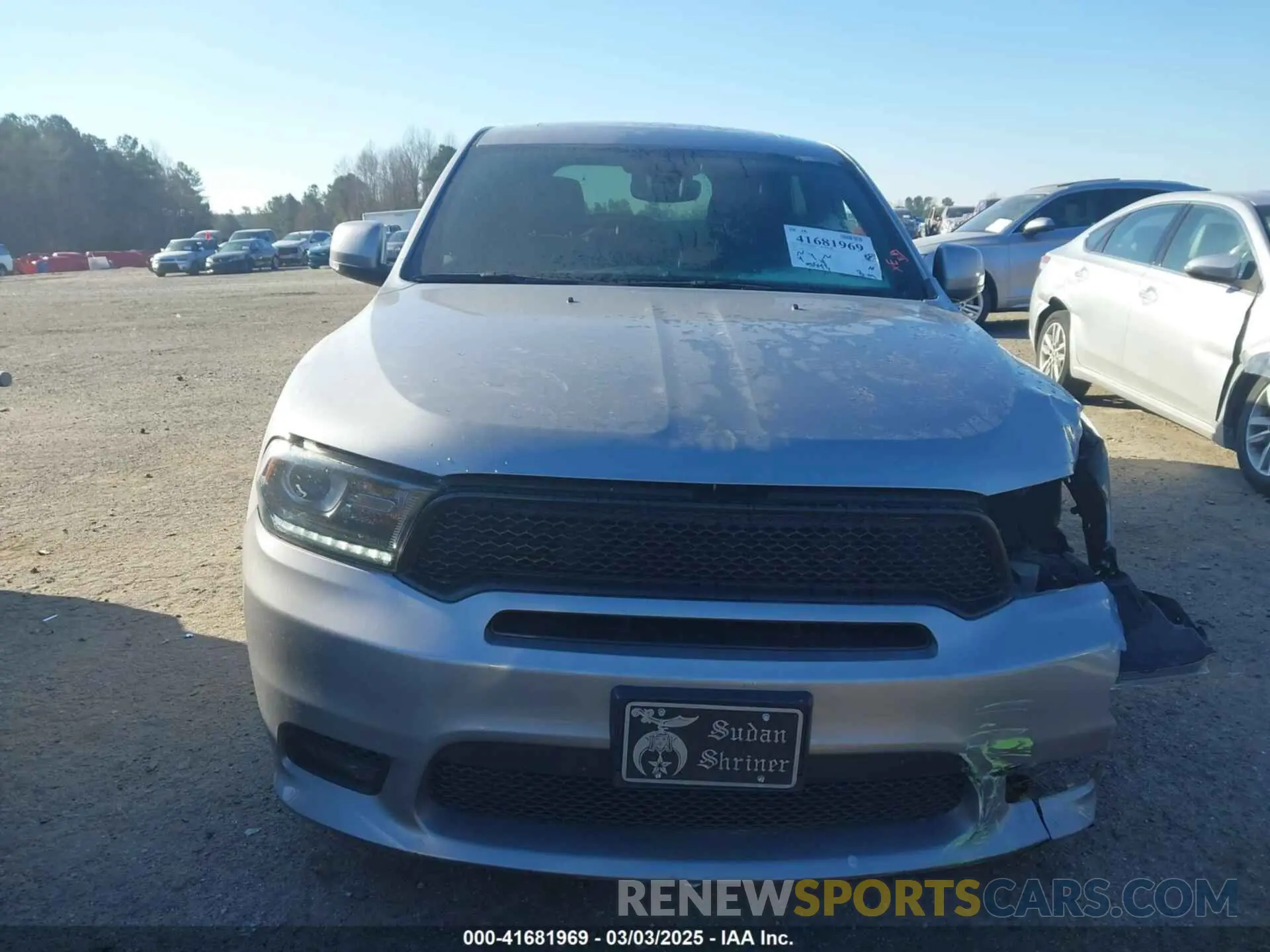 12 Photograph of a damaged car 1C4RDJDGXLC283423 DODGE DURANGO 2020
