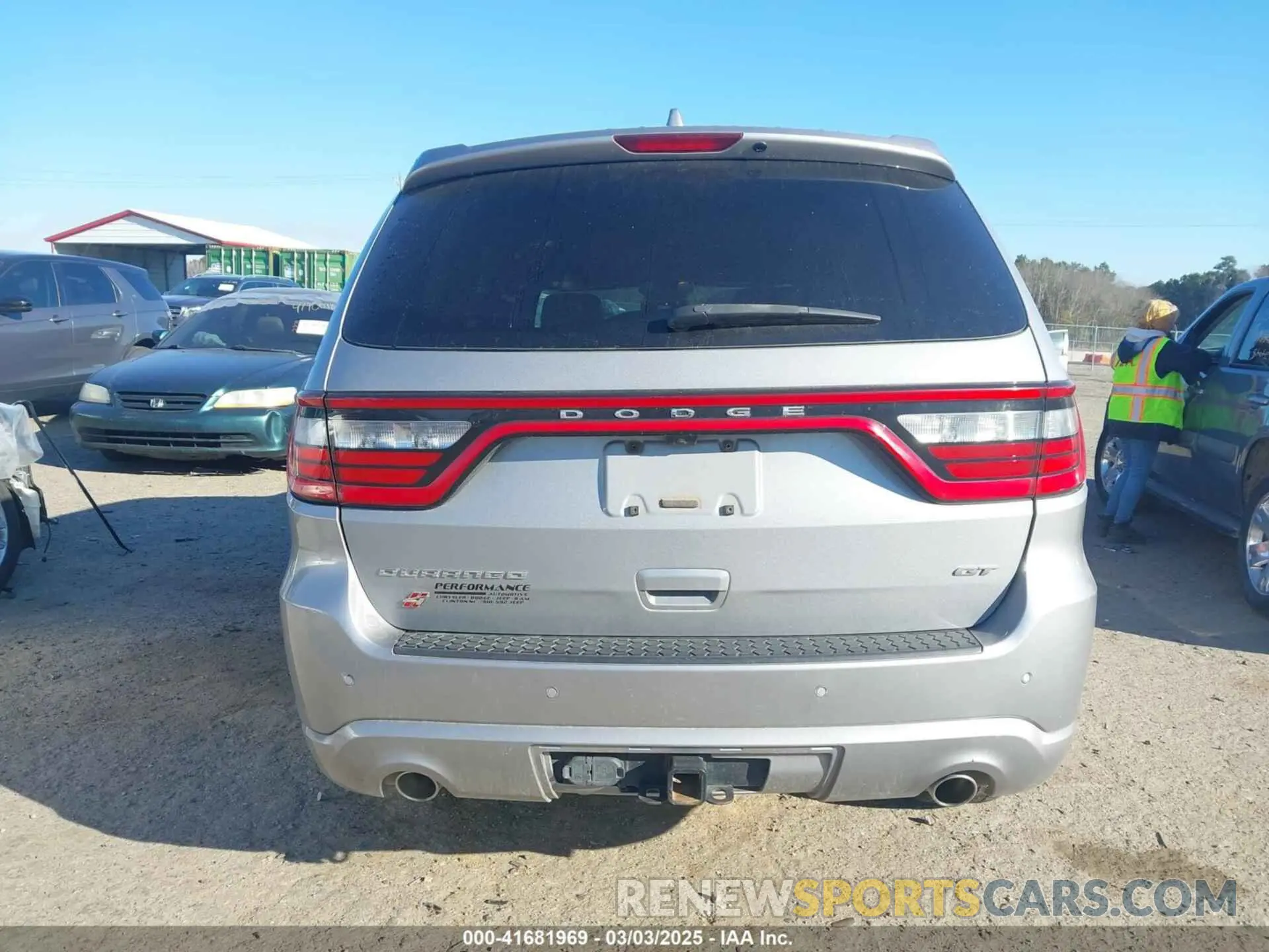 16 Photograph of a damaged car 1C4RDJDGXLC283423 DODGE DURANGO 2020