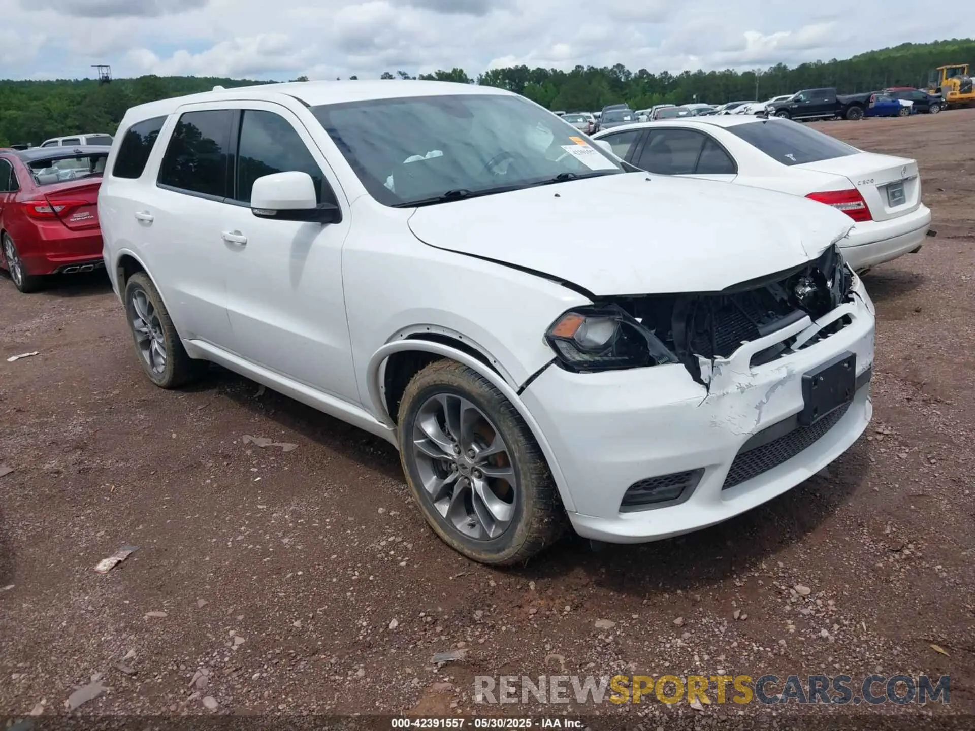 1 Photograph of a damaged car 1C4RDJDGXLC339344 DODGE DURANGO 2020