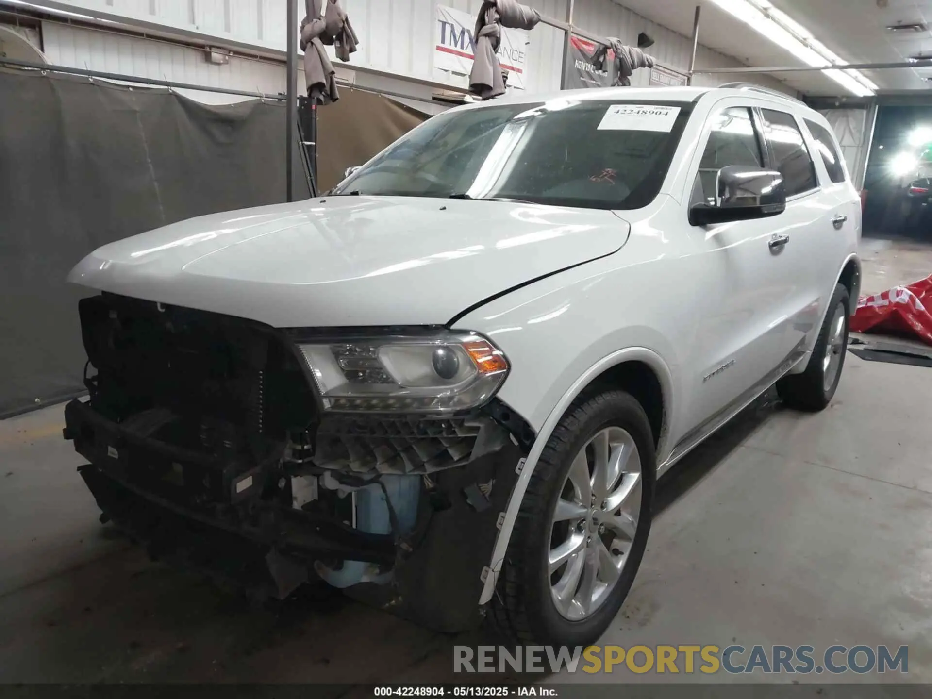 2 Photograph of a damaged car 1C4RDJEG7LC100350 DODGE DURANGO 2020