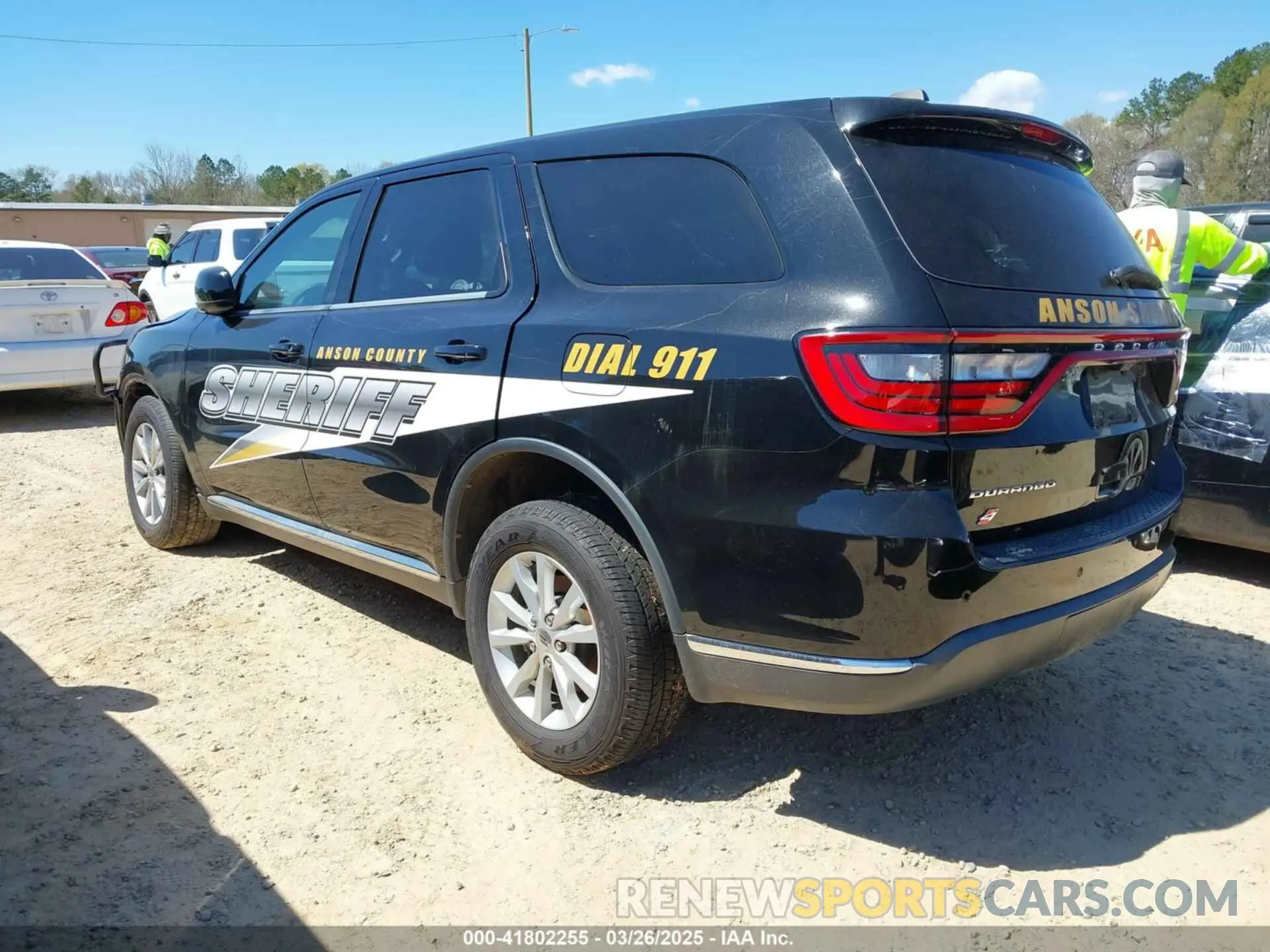 3 Photograph of a damaged car 1C4RDJFG1LC287017 DODGE DURANGO 2020