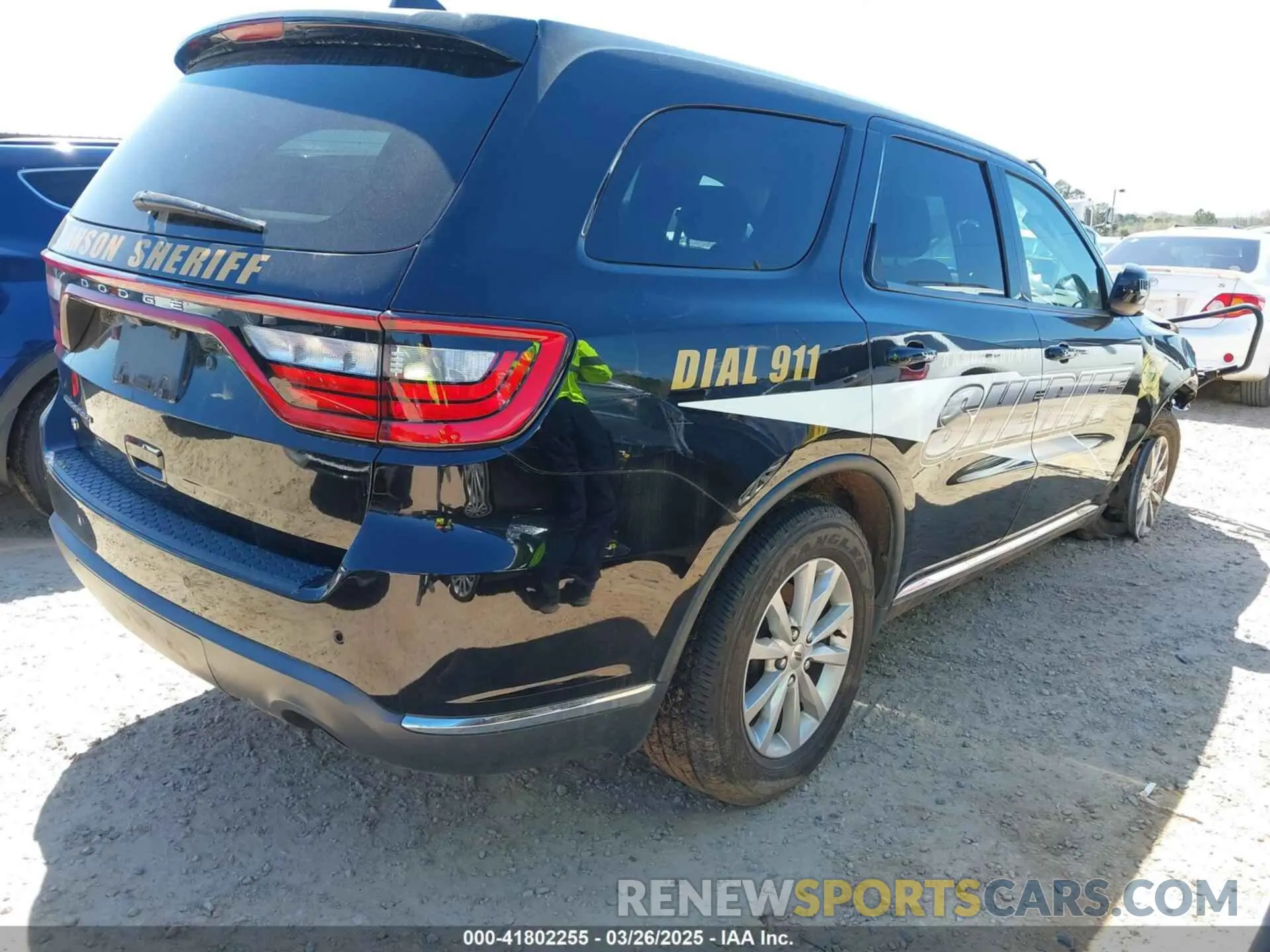 4 Photograph of a damaged car 1C4RDJFG1LC287017 DODGE DURANGO 2020