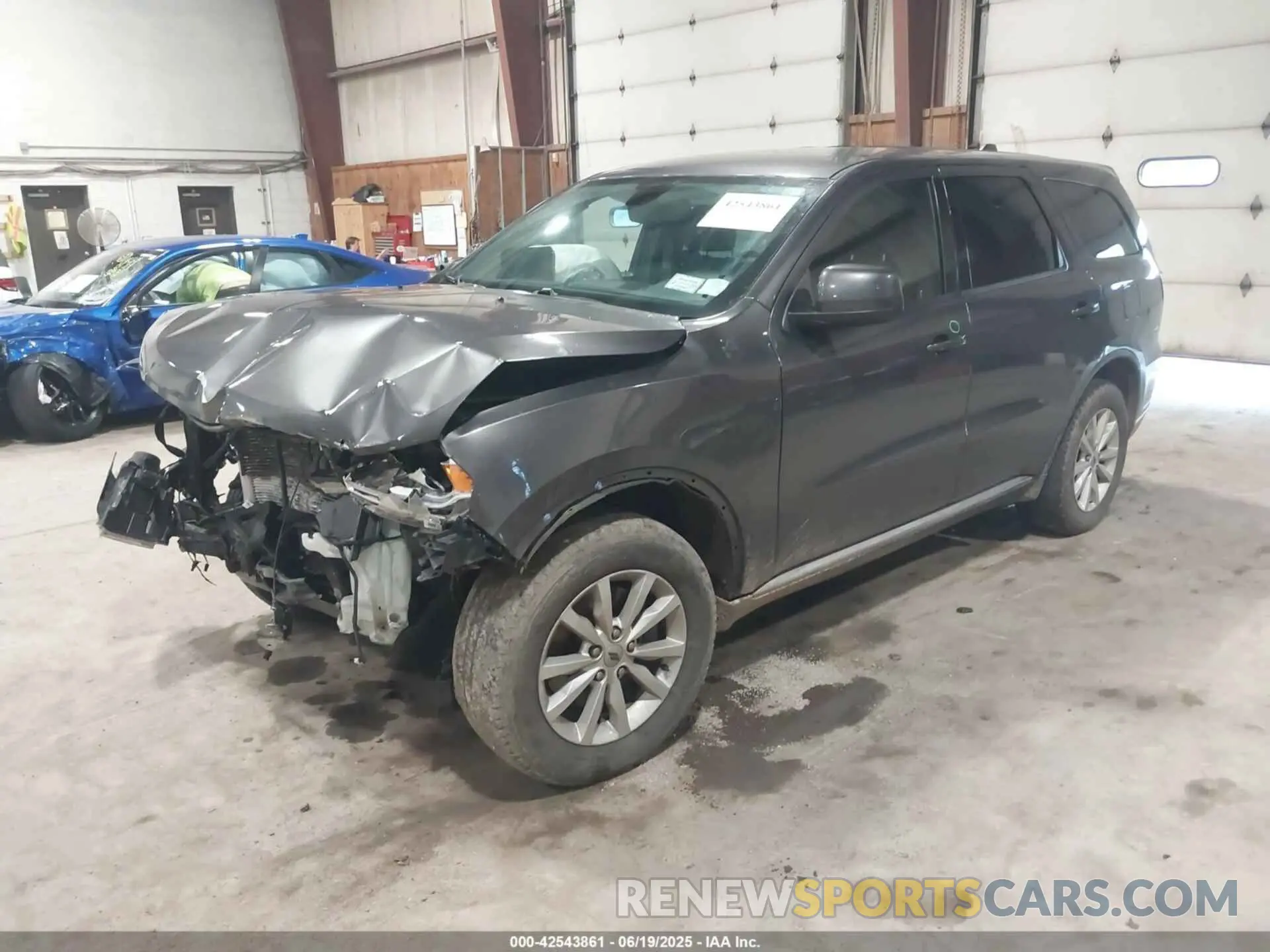2 Photograph of a damaged car 1C4RDJFG2LC192577 DODGE DURANGO 2020