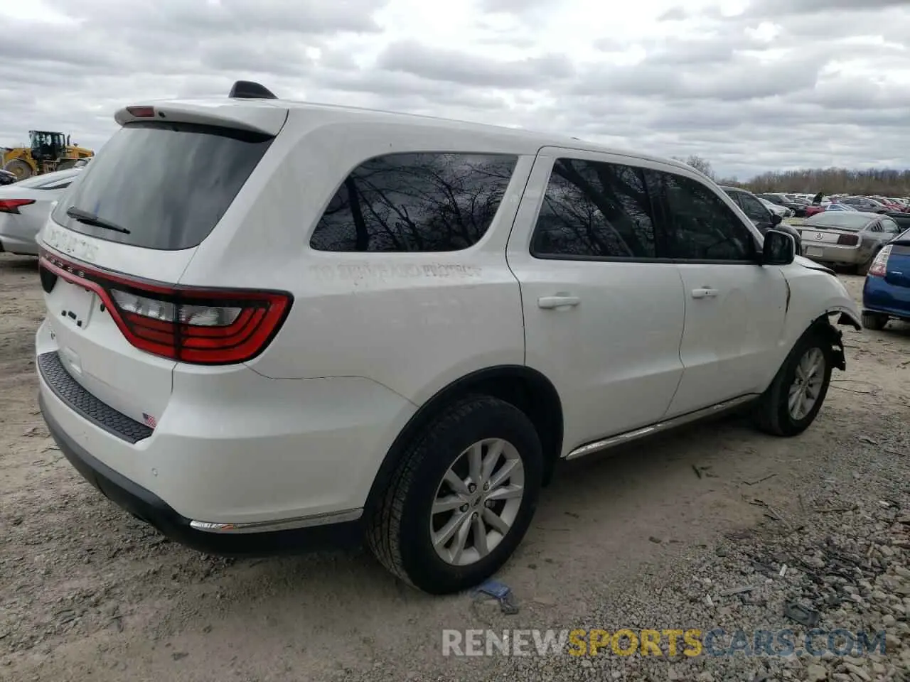 3 Photograph of a damaged car 1C4RDJFG3LC286998 DODGE DURANGO 2020