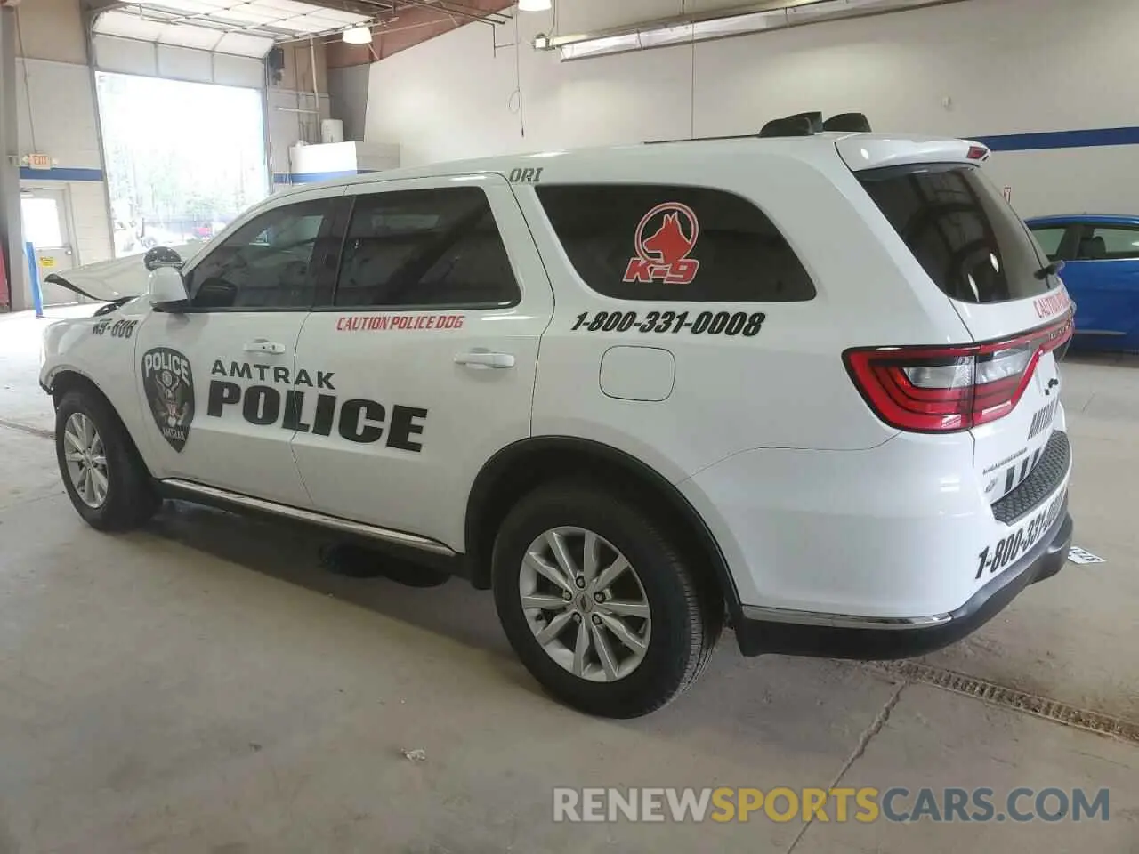 2 Photograph of a damaged car 1C4RDJFG3LC369461 DODGE DURANGO 2020