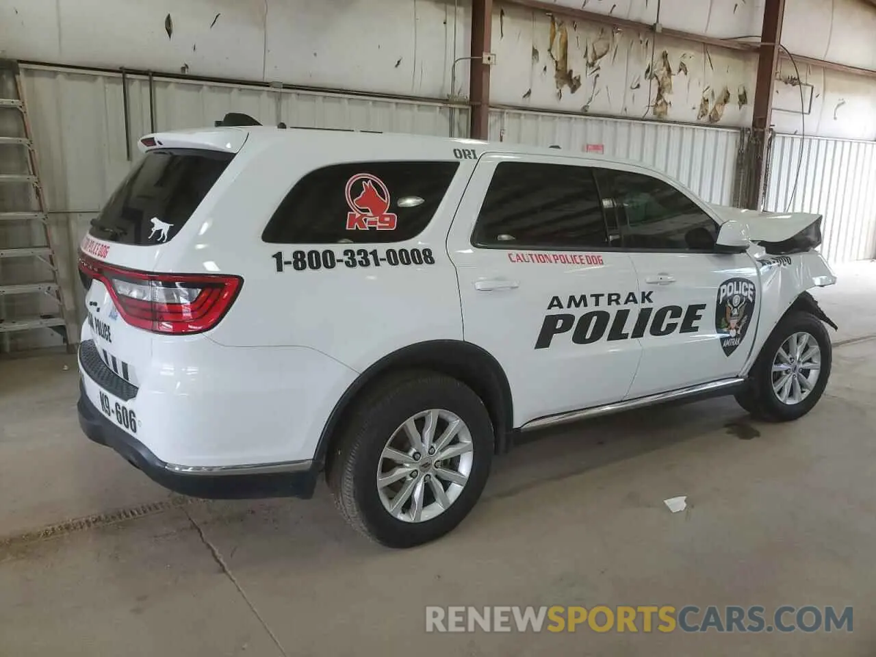 3 Photograph of a damaged car 1C4RDJFG3LC369461 DODGE DURANGO 2020