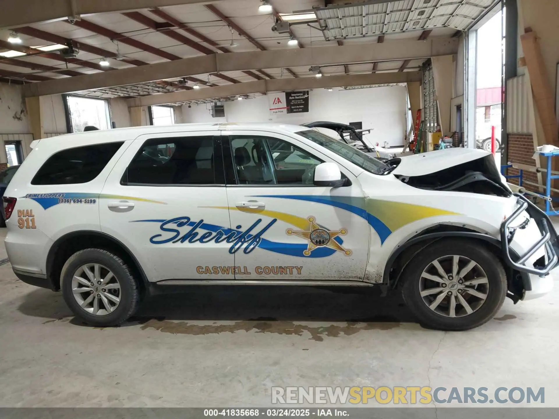 13 Photograph of a damaged car 1C4RDJFG4LC309494 DODGE DURANGO 2020