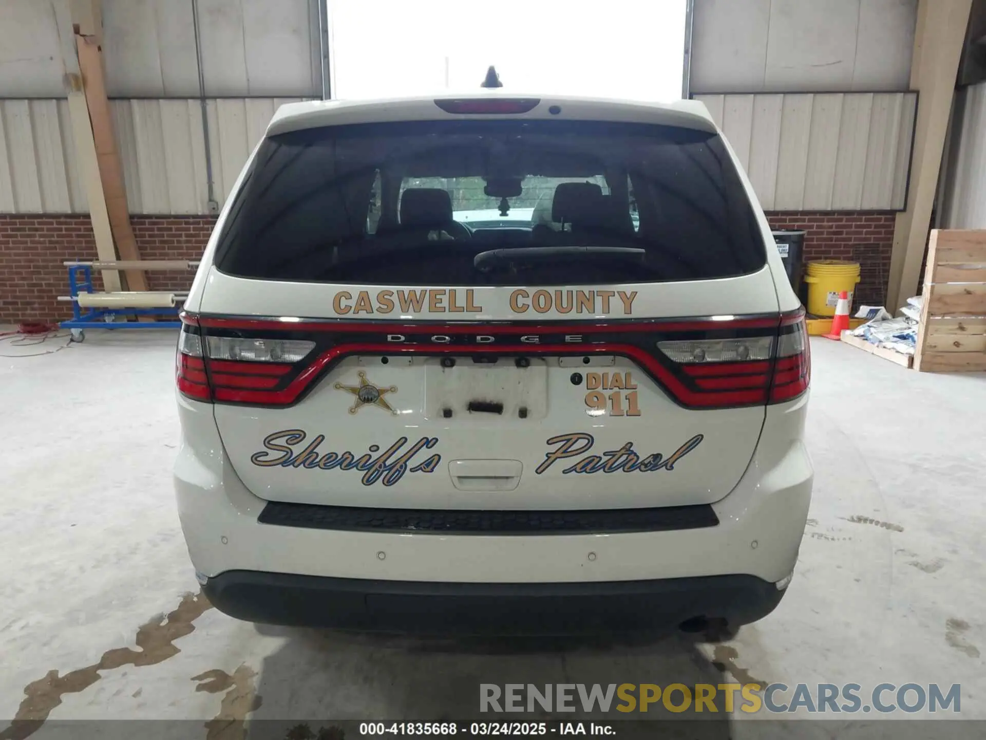16 Photograph of a damaged car 1C4RDJFG4LC309494 DODGE DURANGO 2020
