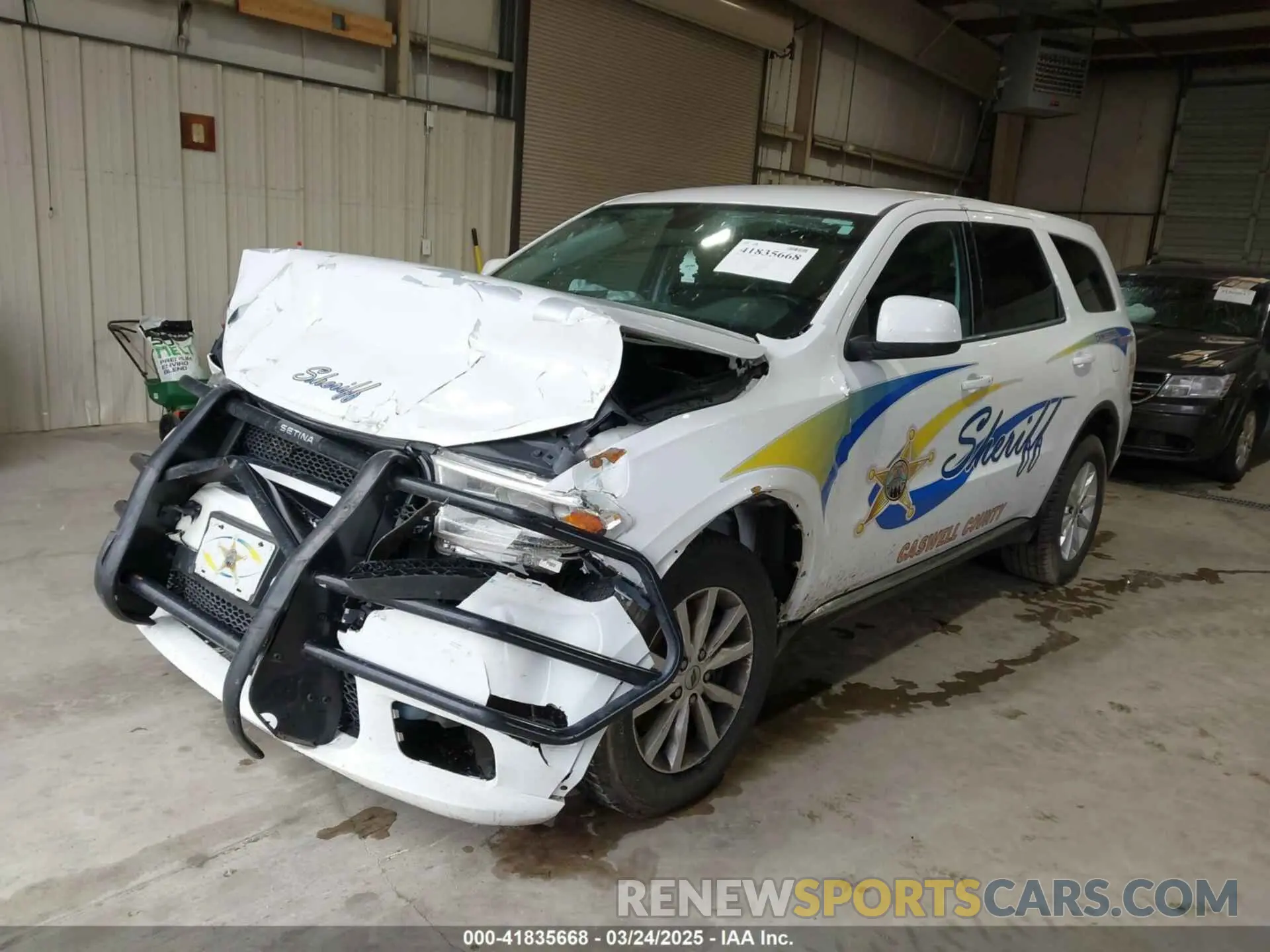 2 Photograph of a damaged car 1C4RDJFG4LC309494 DODGE DURANGO 2020